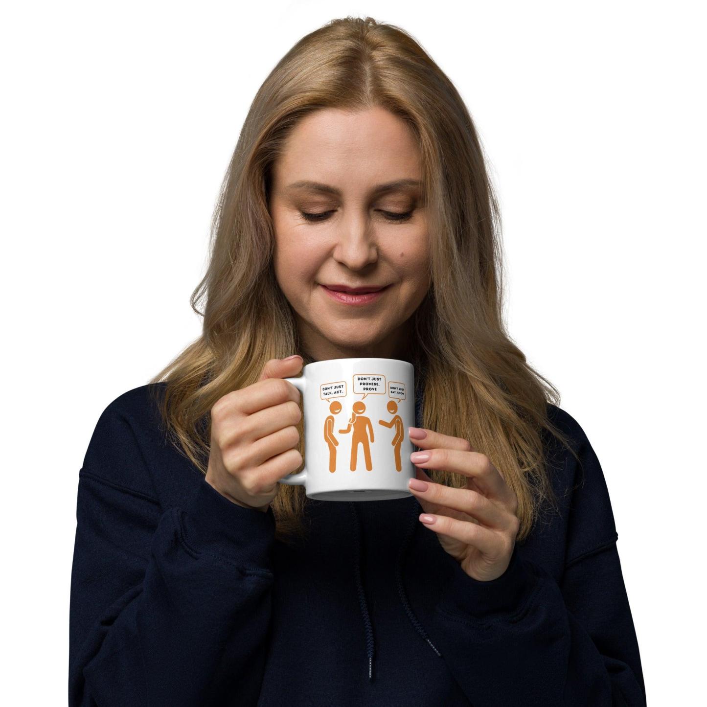 Action Reminder Ceramic Mug - Inspire Cups