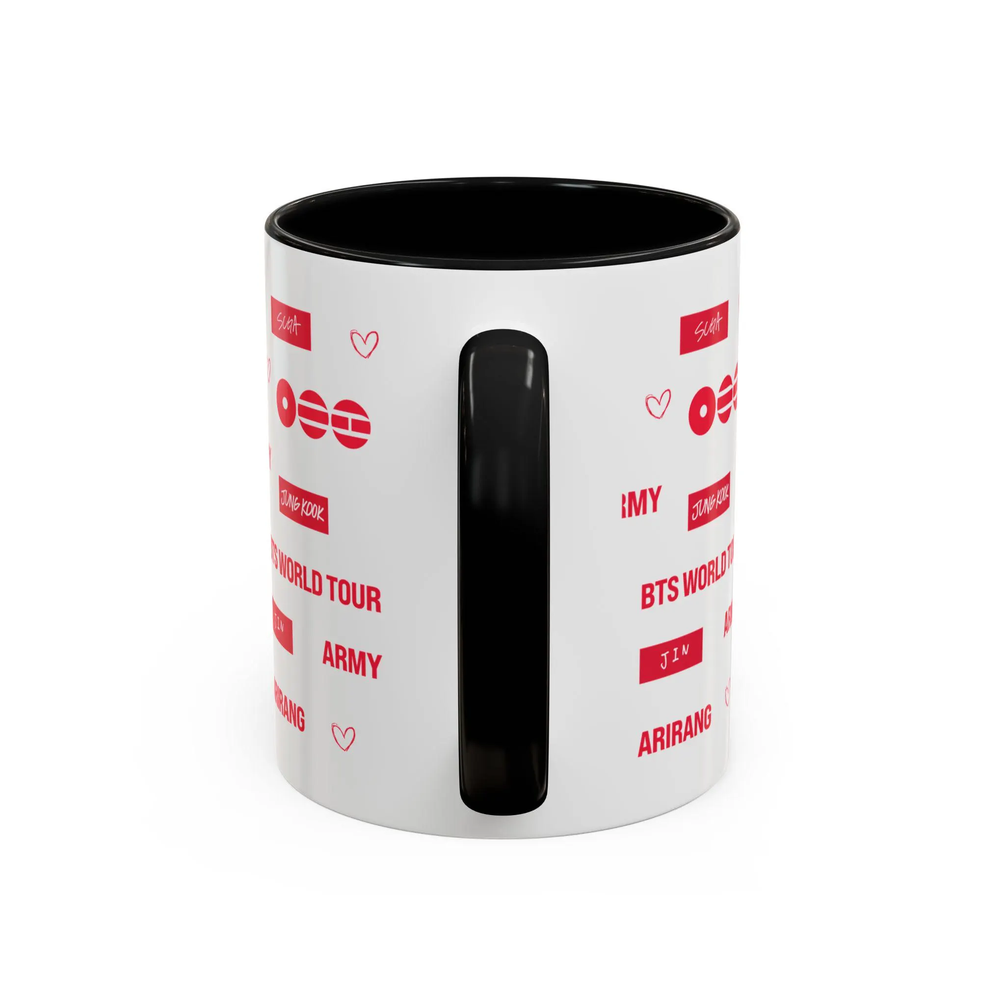 Music Tour Pattern Ceramic Coffee Mug