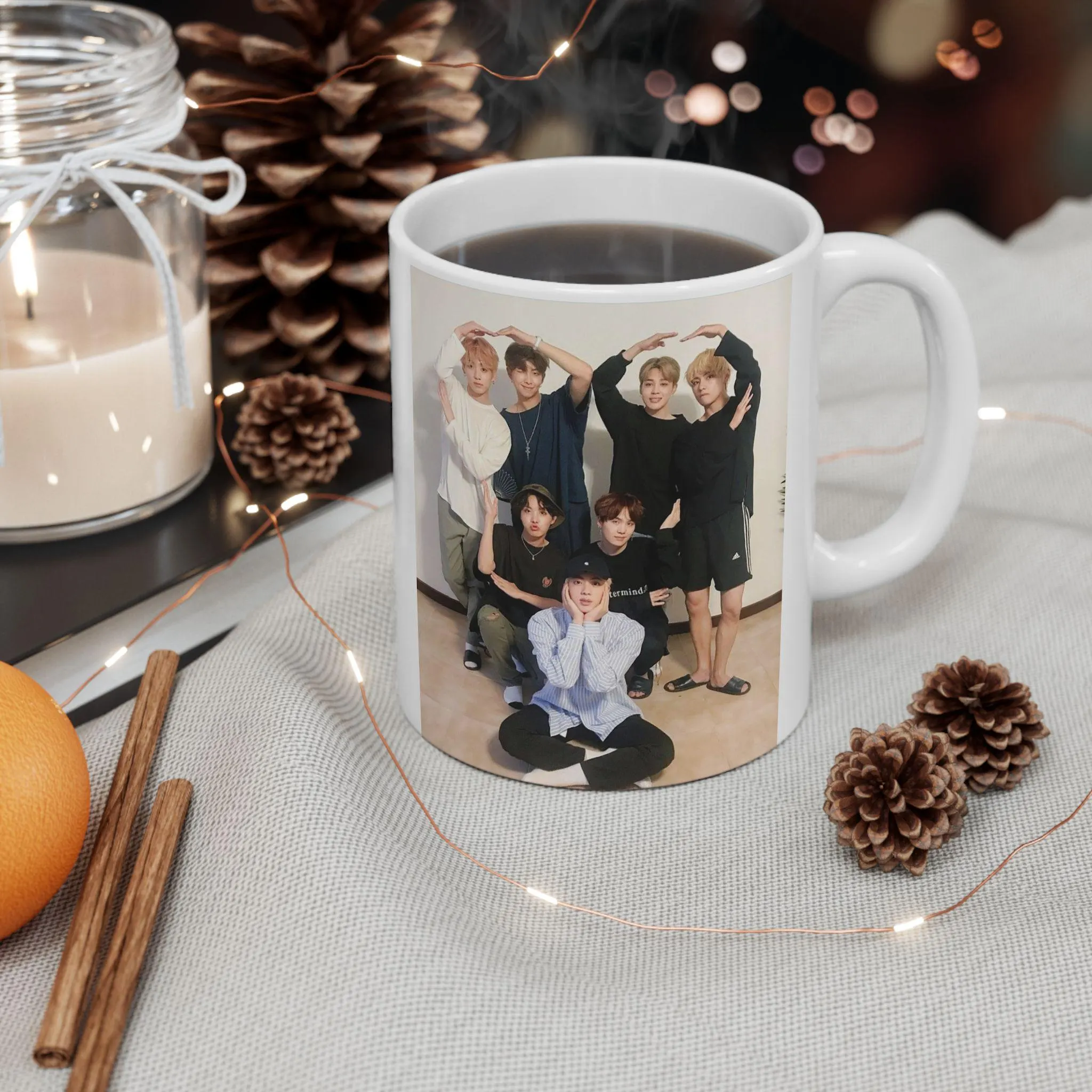 Ceramic Music Fan Coffee Beverage Mug