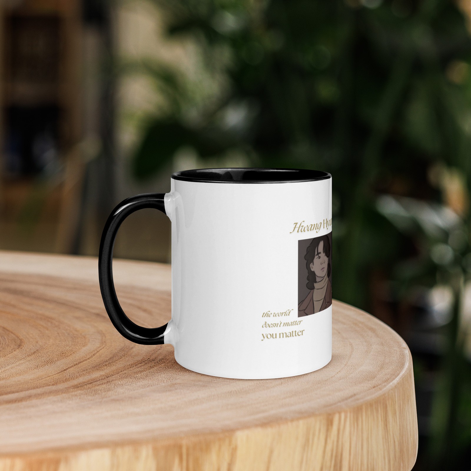 Stray Kids Hyunjin Illustration Ceramic Coffee Mug