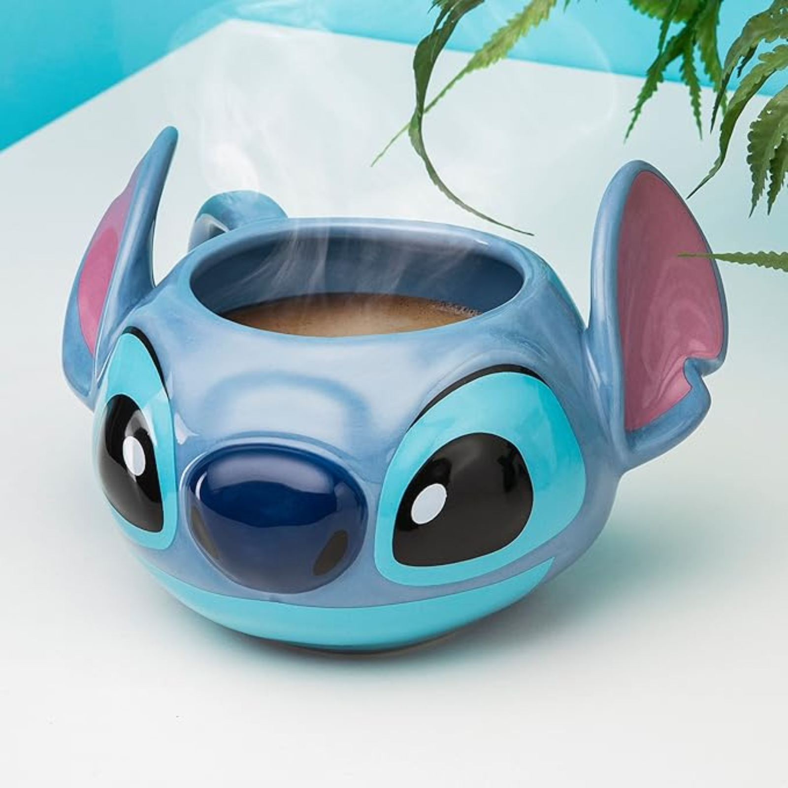 Lilo and Stitch 3D Character Shaped Ceramic Mug