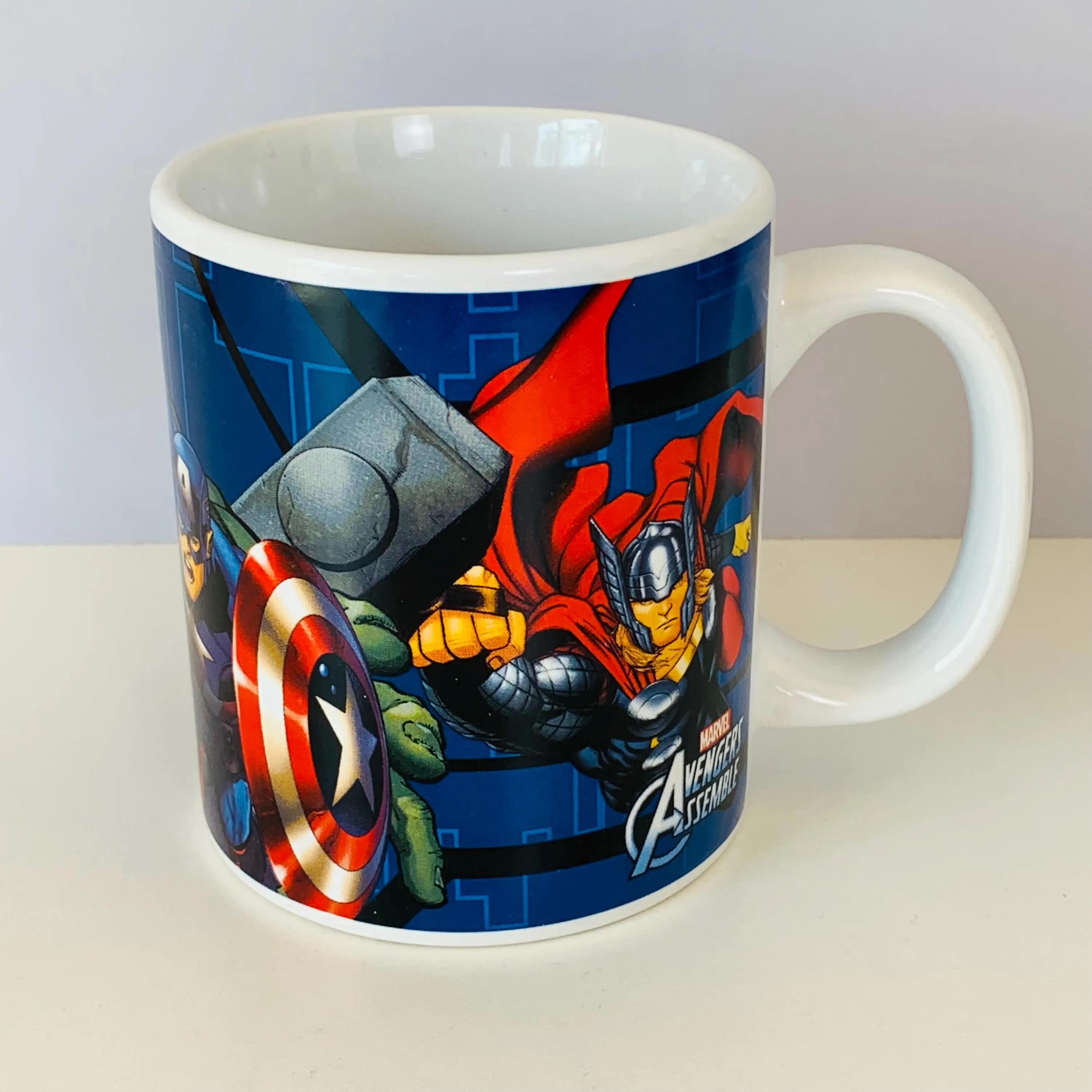 Captain America And Hulk Comic Ceramic Mug