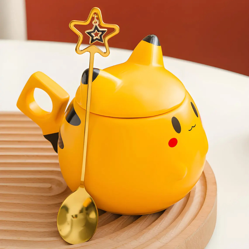 320ML Pikachu Ornament Ceramic Mug