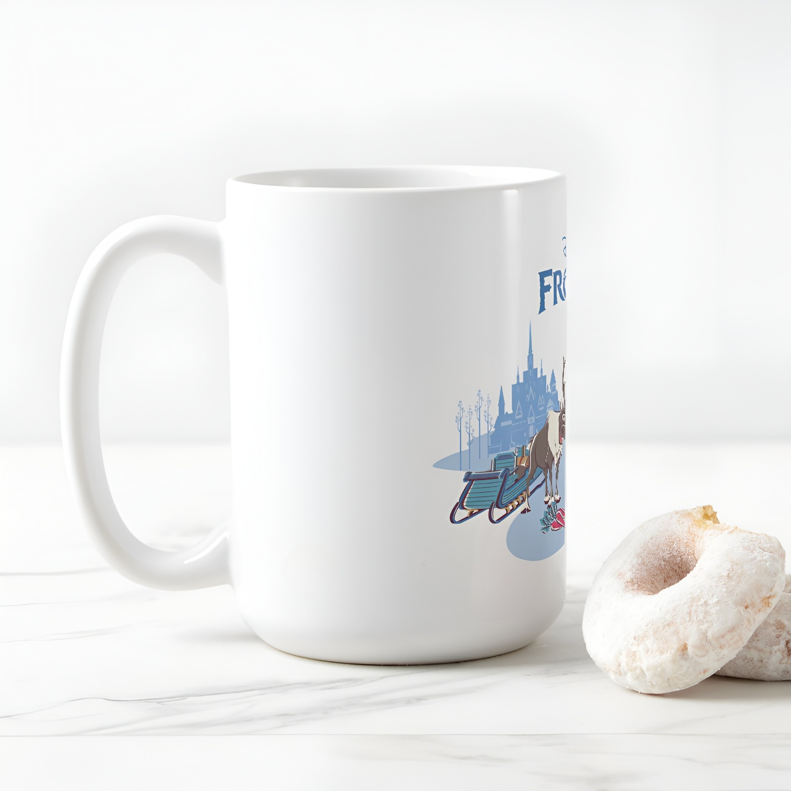 Frozen Characters Themed Ceramic Coffee Mug