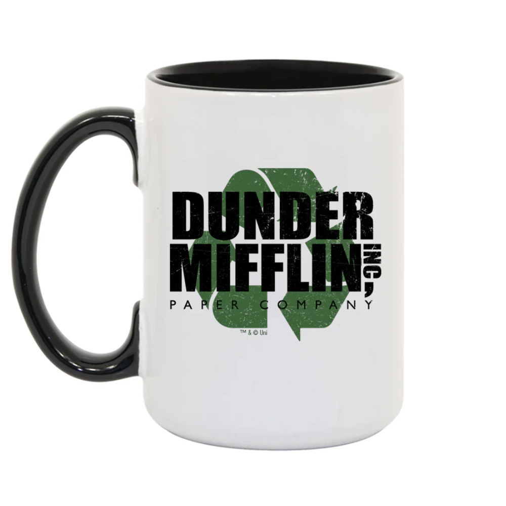 The Office Dunder Mifflin Recycle Mug