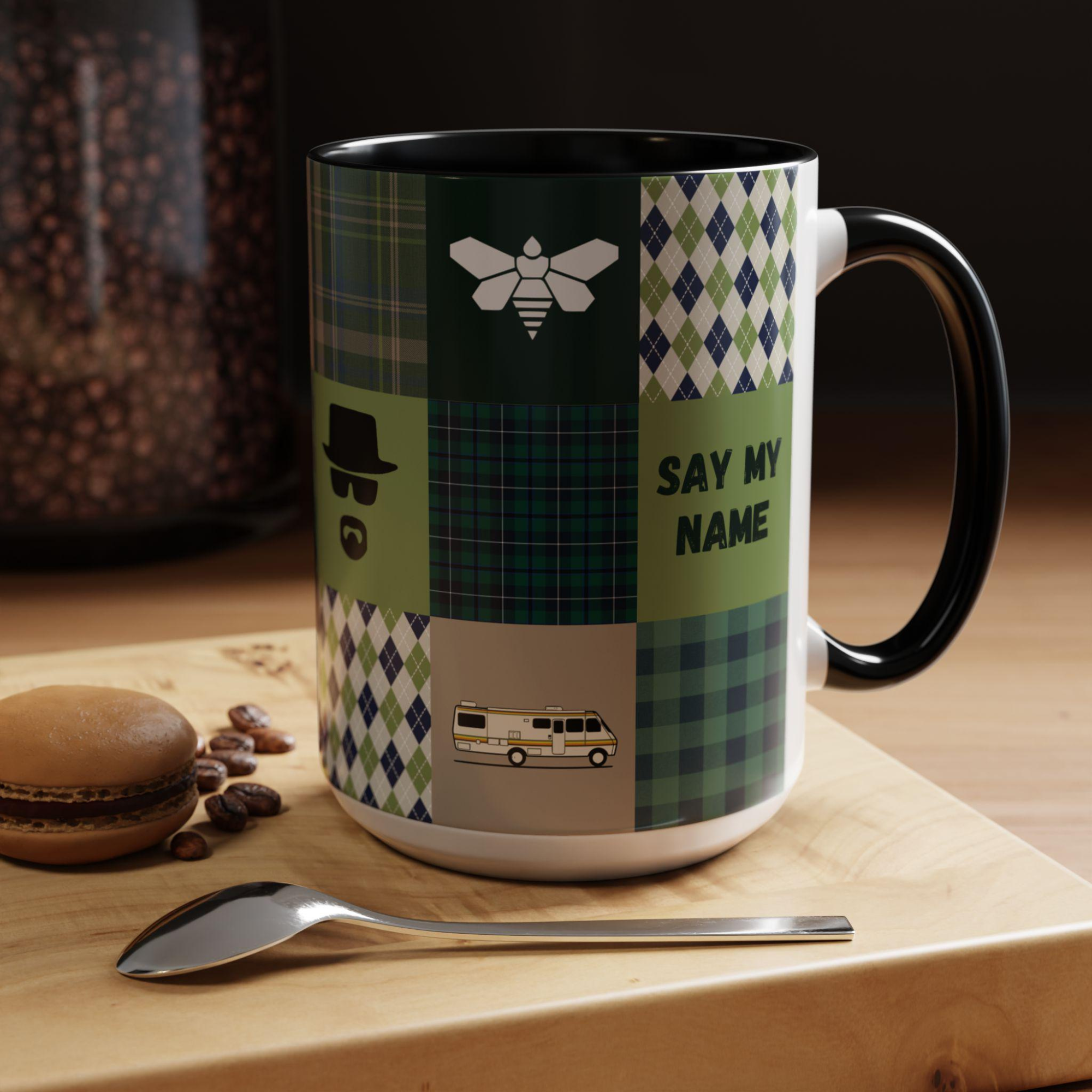Heisenberg Patchwork Pattern Coffee Mug