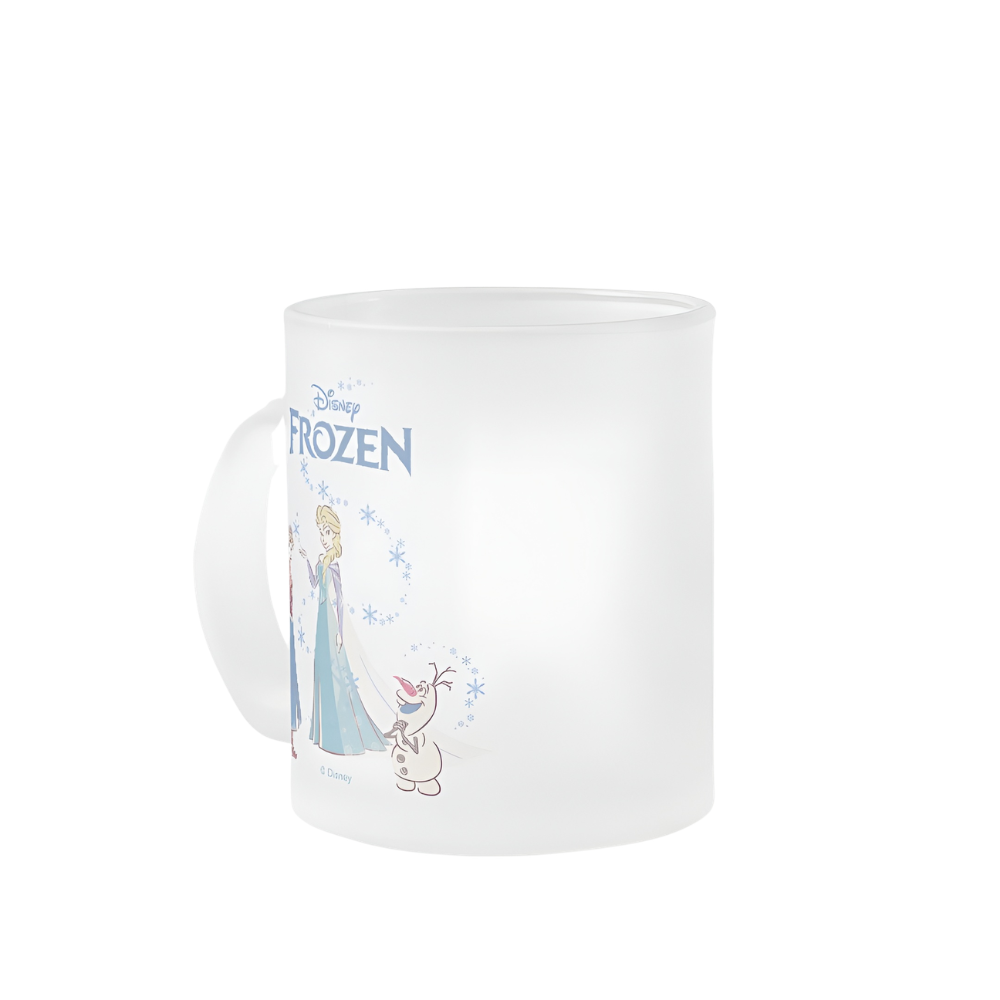 Frozen Frosted Glass Coffee Mug