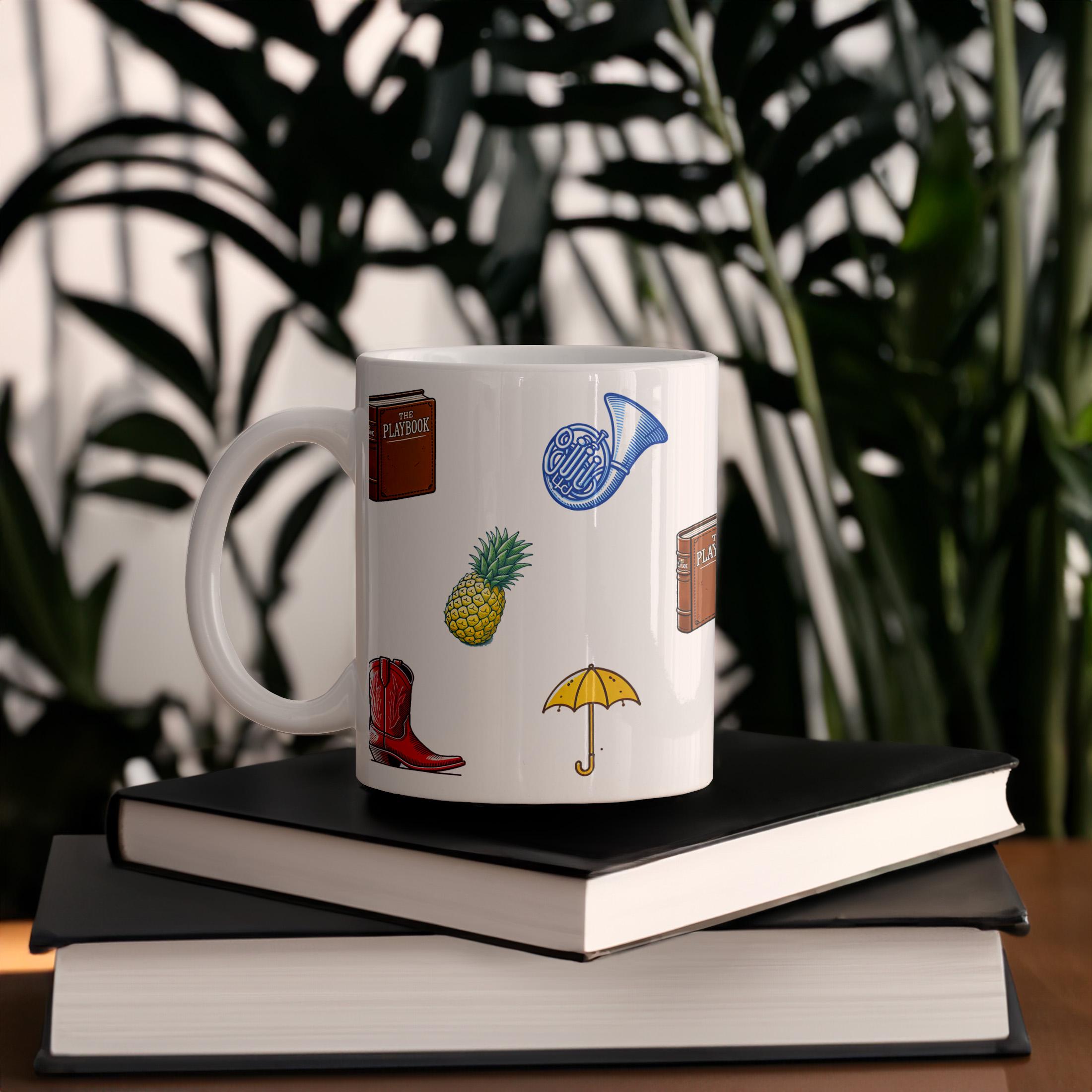 How I Met Your Mother Patterned Coffee Mug