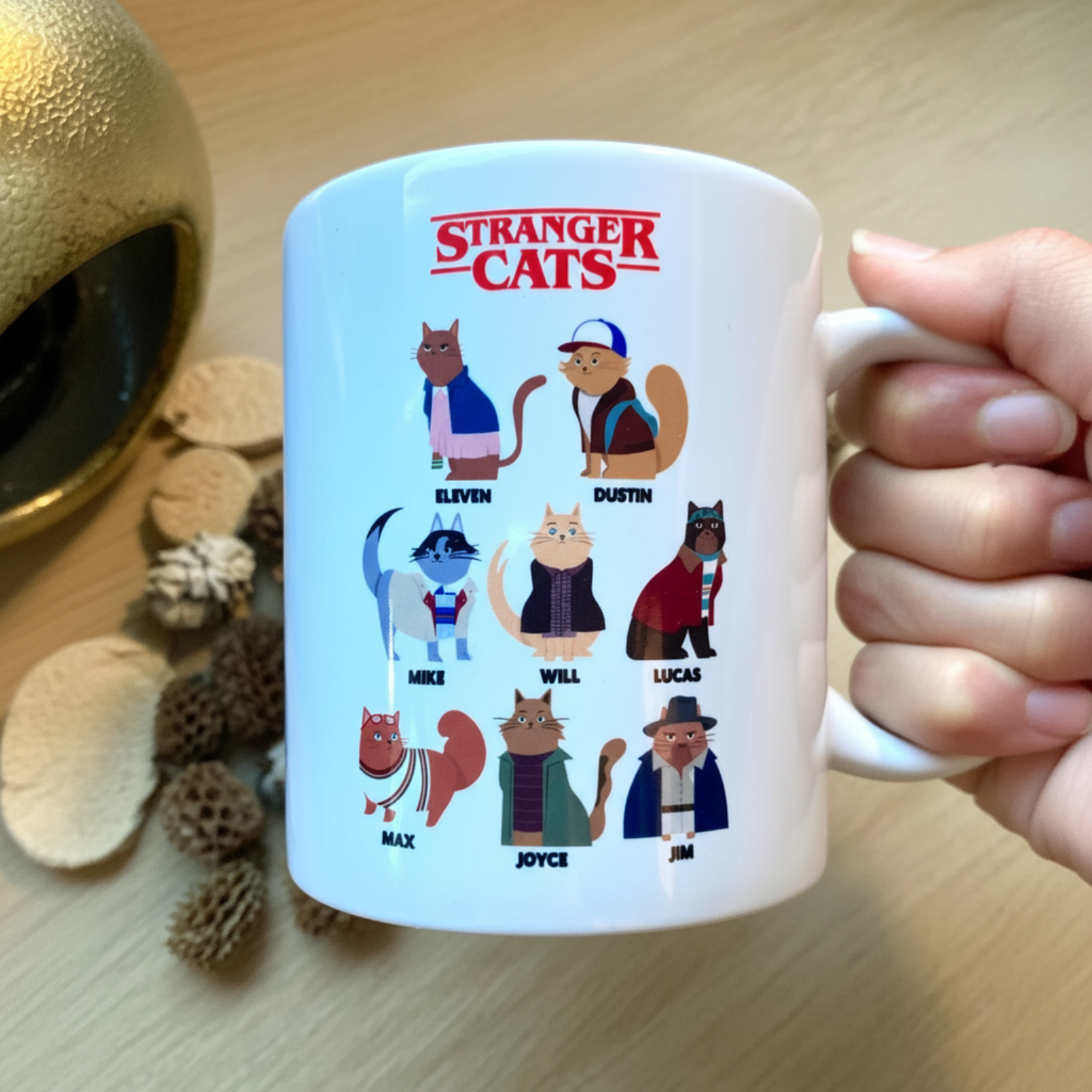 Stranger Things Mug Gift Stranger Things Stranger Things Merch Ceramic Mug For Fans Birthday Gift