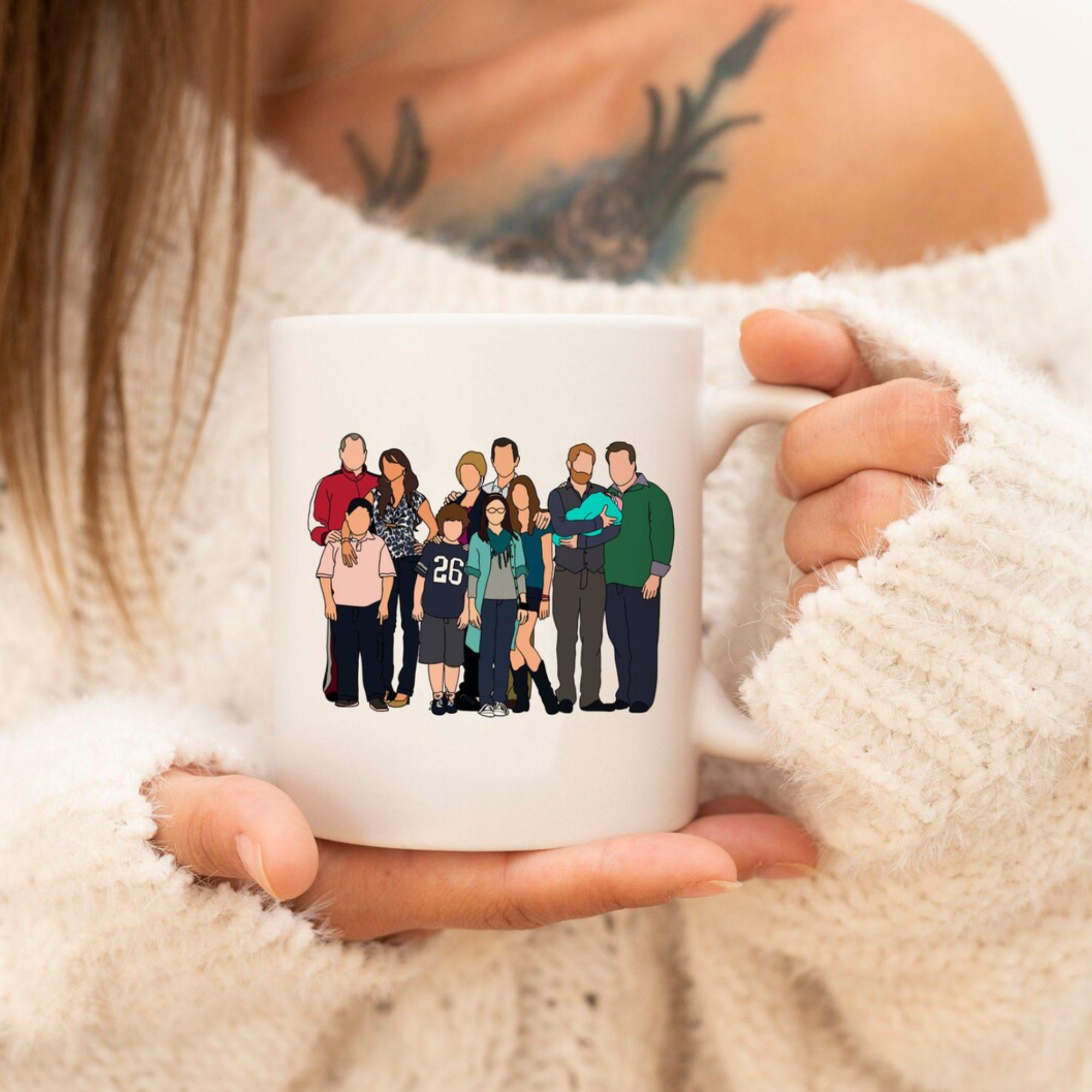 Modern Family TV Show Ceramic Coffee Mug