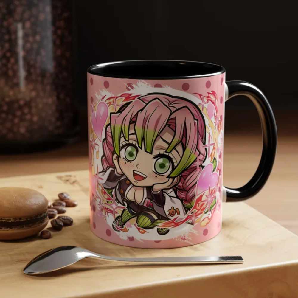 Demon Slayer, Mitsuri Kanroji Coffee Mug (11, 15oz)