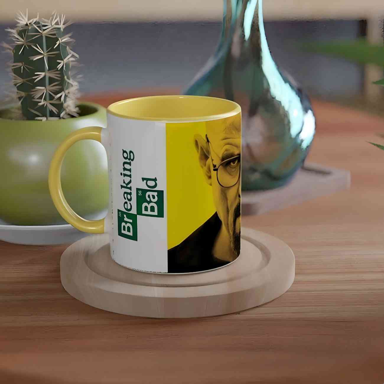 Breaking Bad Tribute Portrait Quote Printed Mug