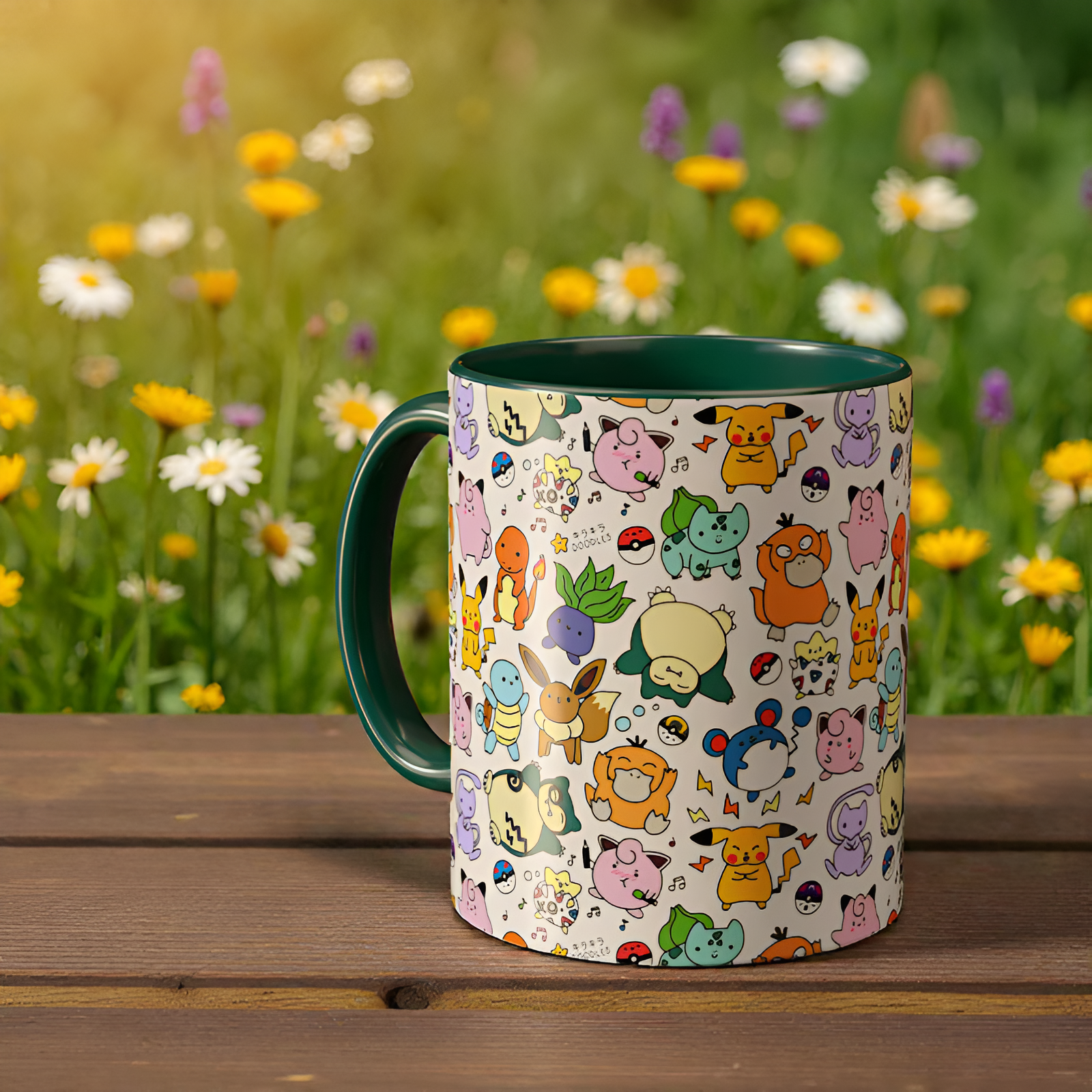 11 Oz Inspired by Pokemon Ceramic Mug