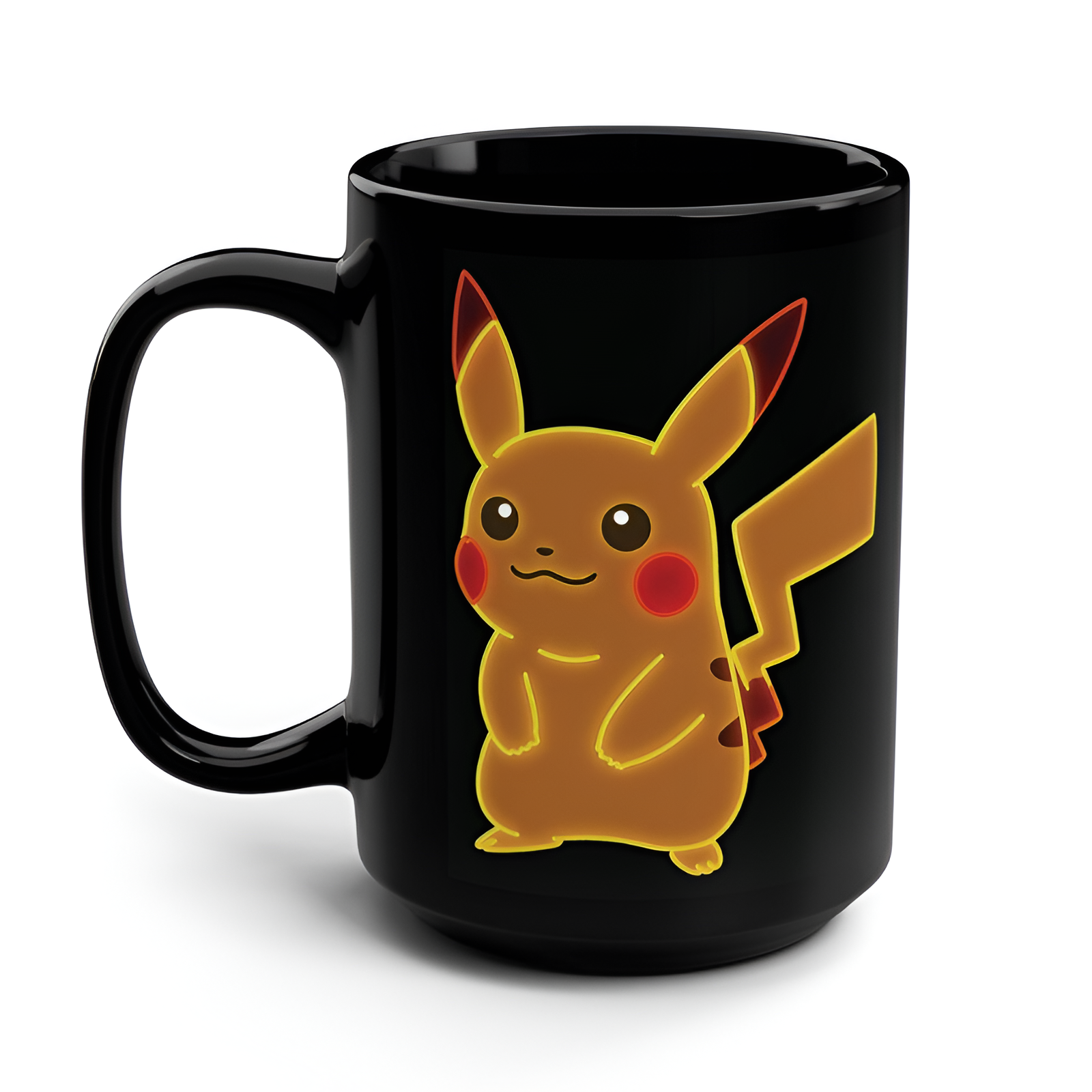 15 Oz Neon Pikachu Pokemon Mug