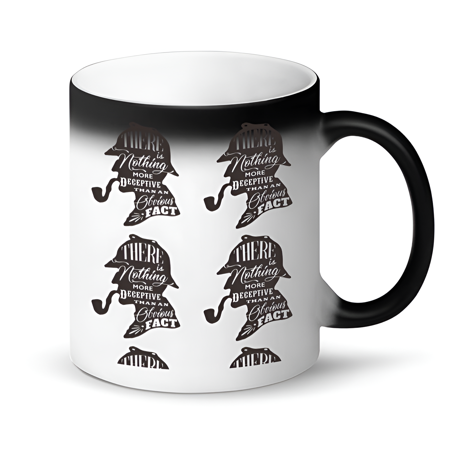 Sherlock Holmes Heat Reacting Ceramic Magic Mug