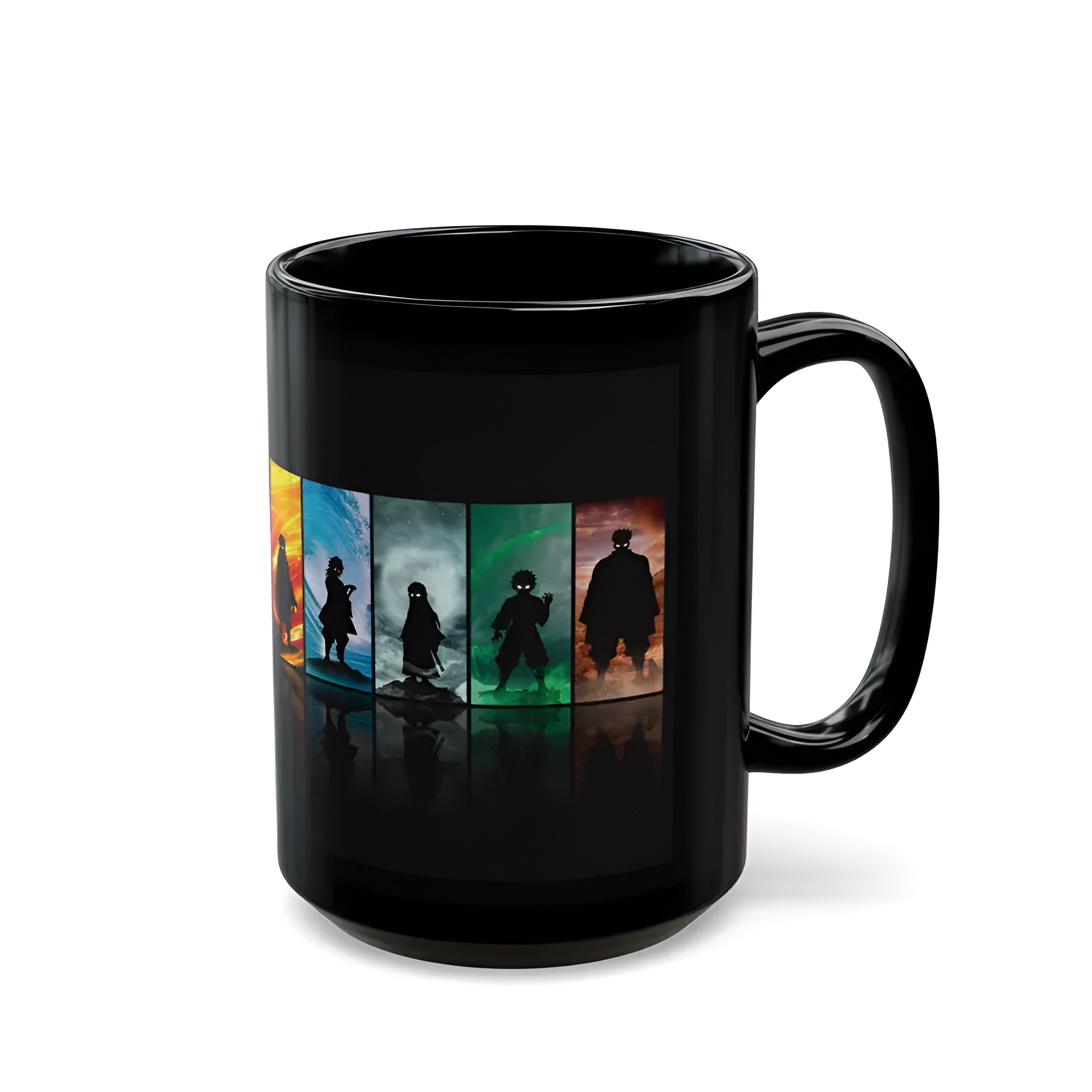 Demon Slayer Black mug(15 oz.)