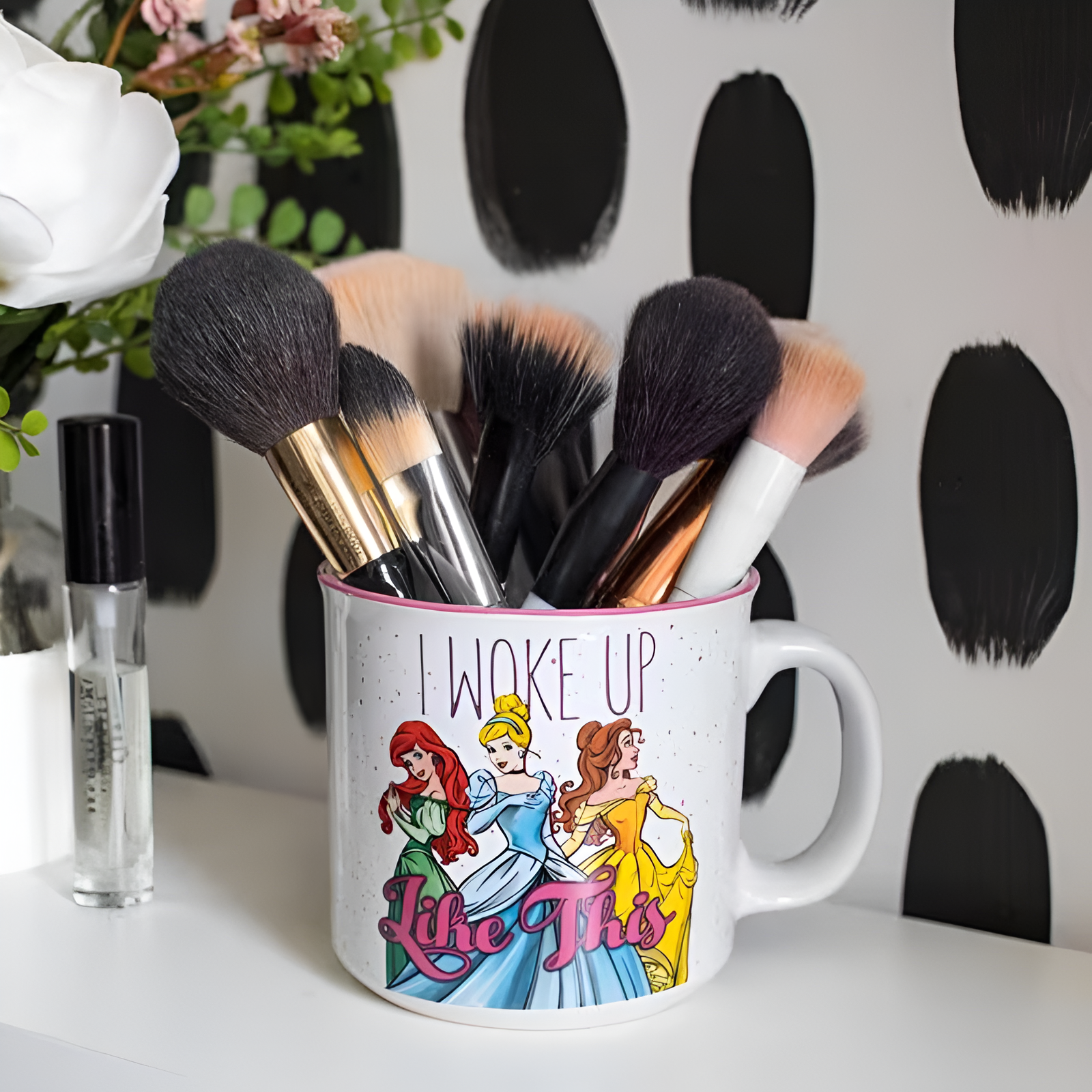 Princess I Woke Up Like This 20oz Ceramic Mug Cute Coffee Cup