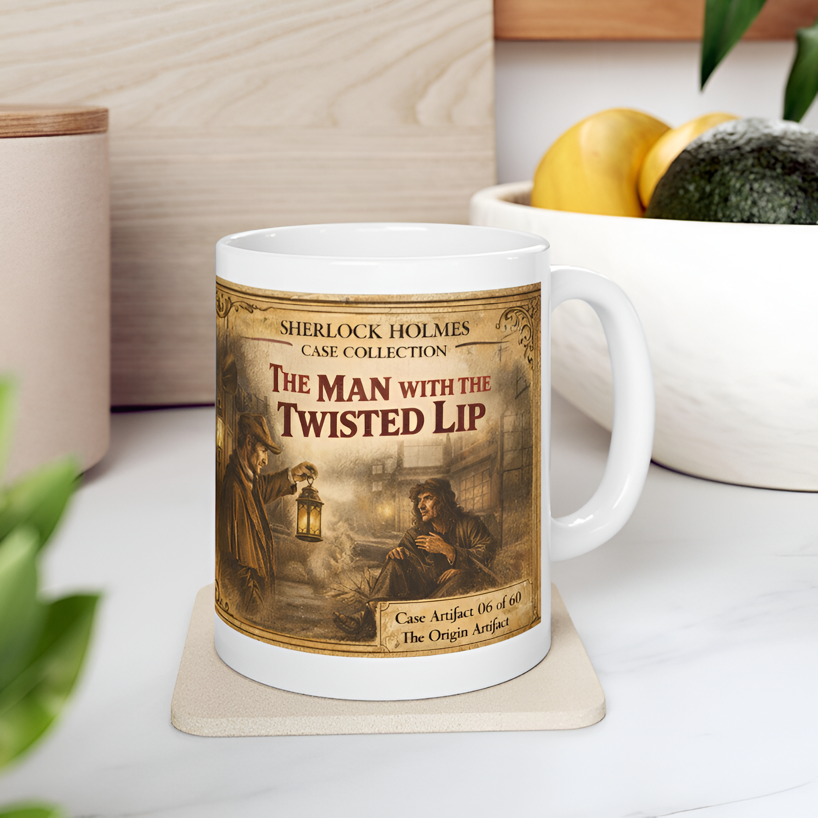 Sherlock Holmes Case 06 Detective Quote Mug