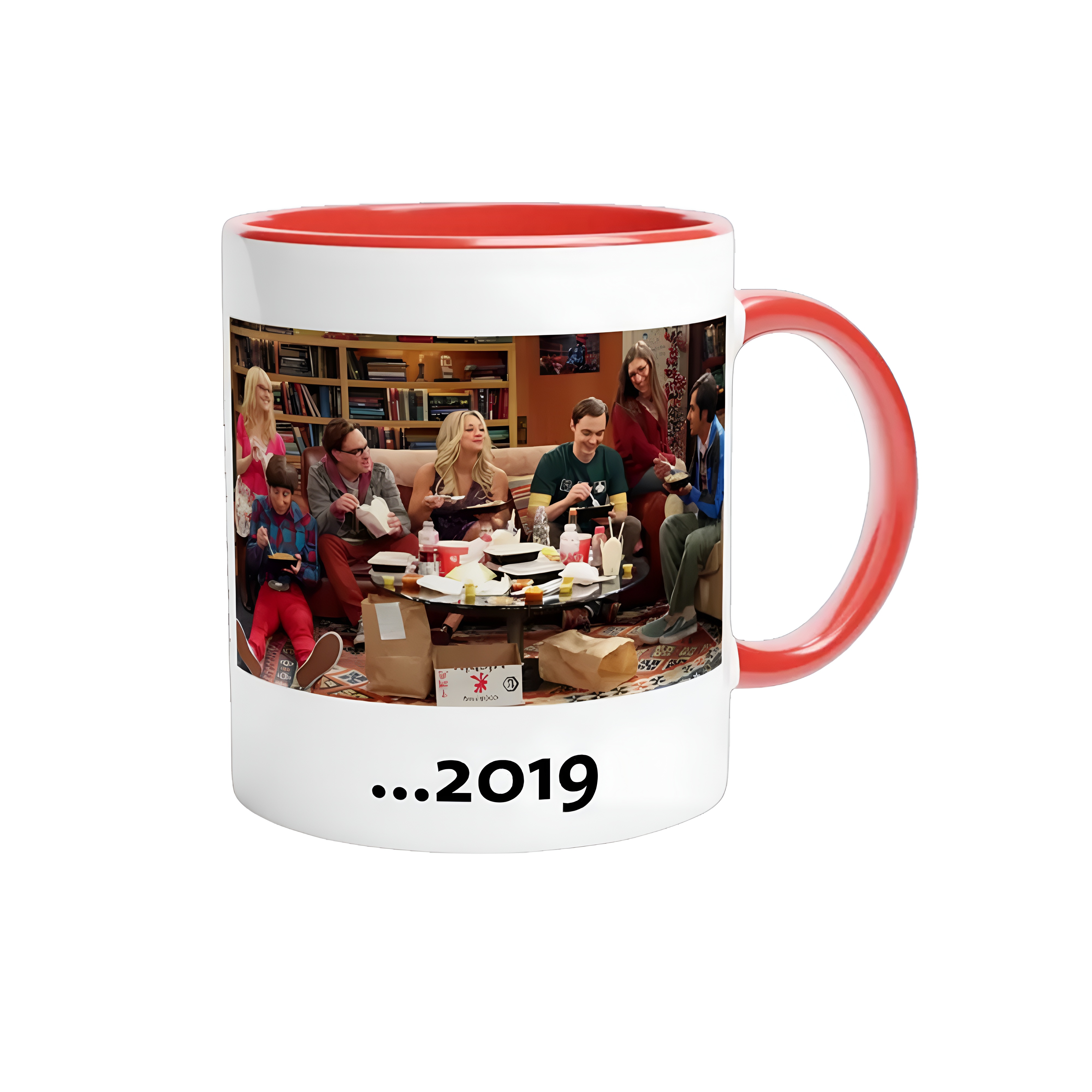 Big Bang Theory 2007 Scene Coffee Mug With Double Sided Print