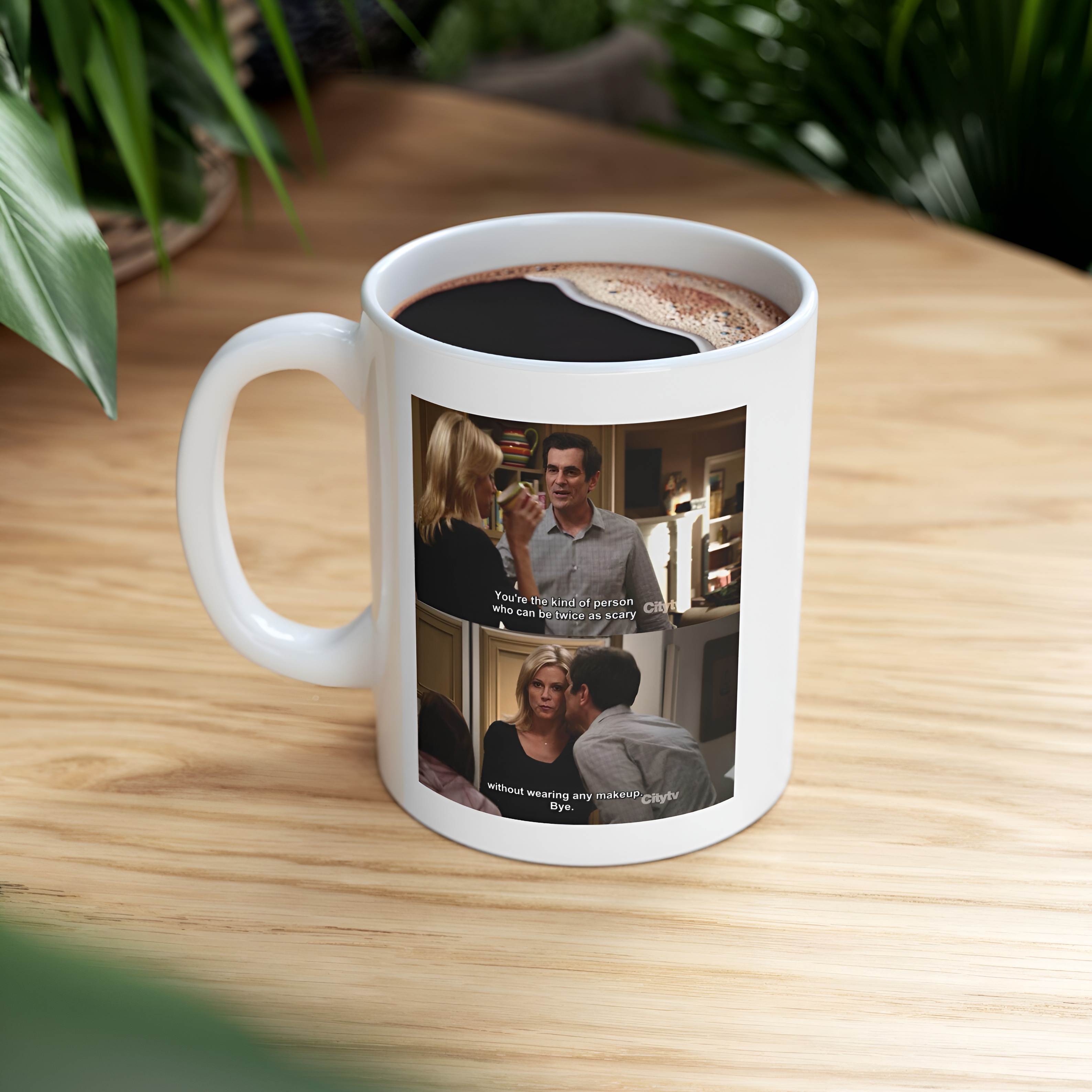 Modern Family Claire & Phil Funny Quotes Ceramic Mug
