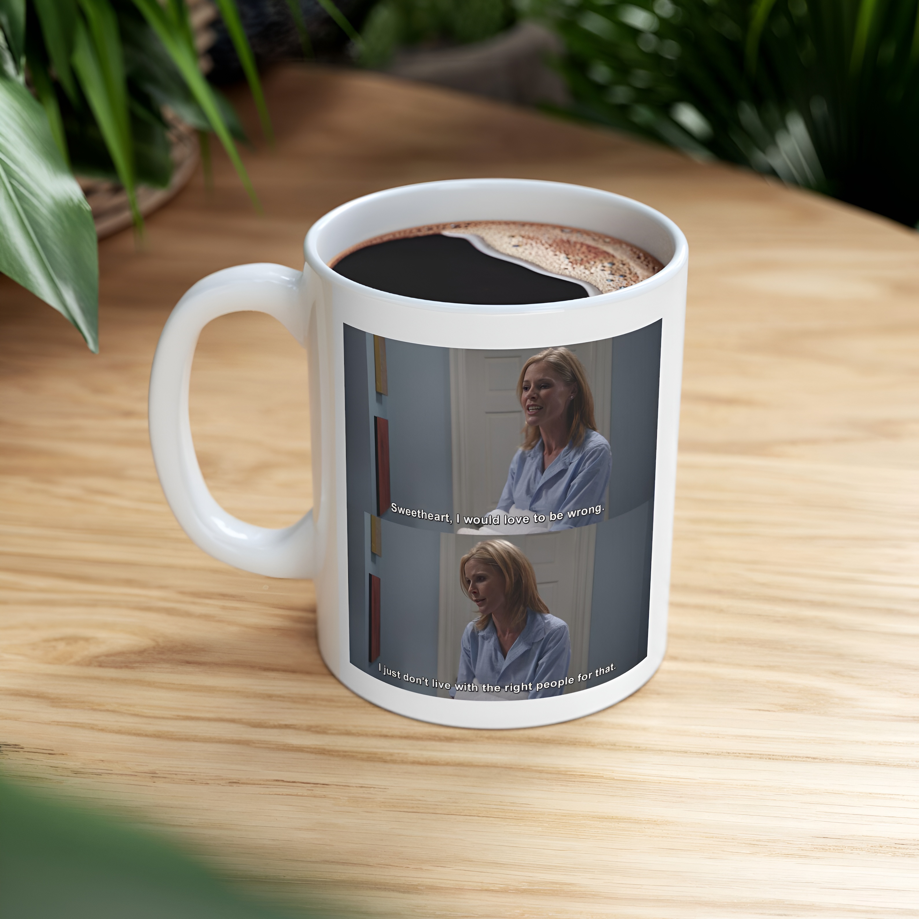 Modern Family Claire Id love to be wrong Ceramic Mug