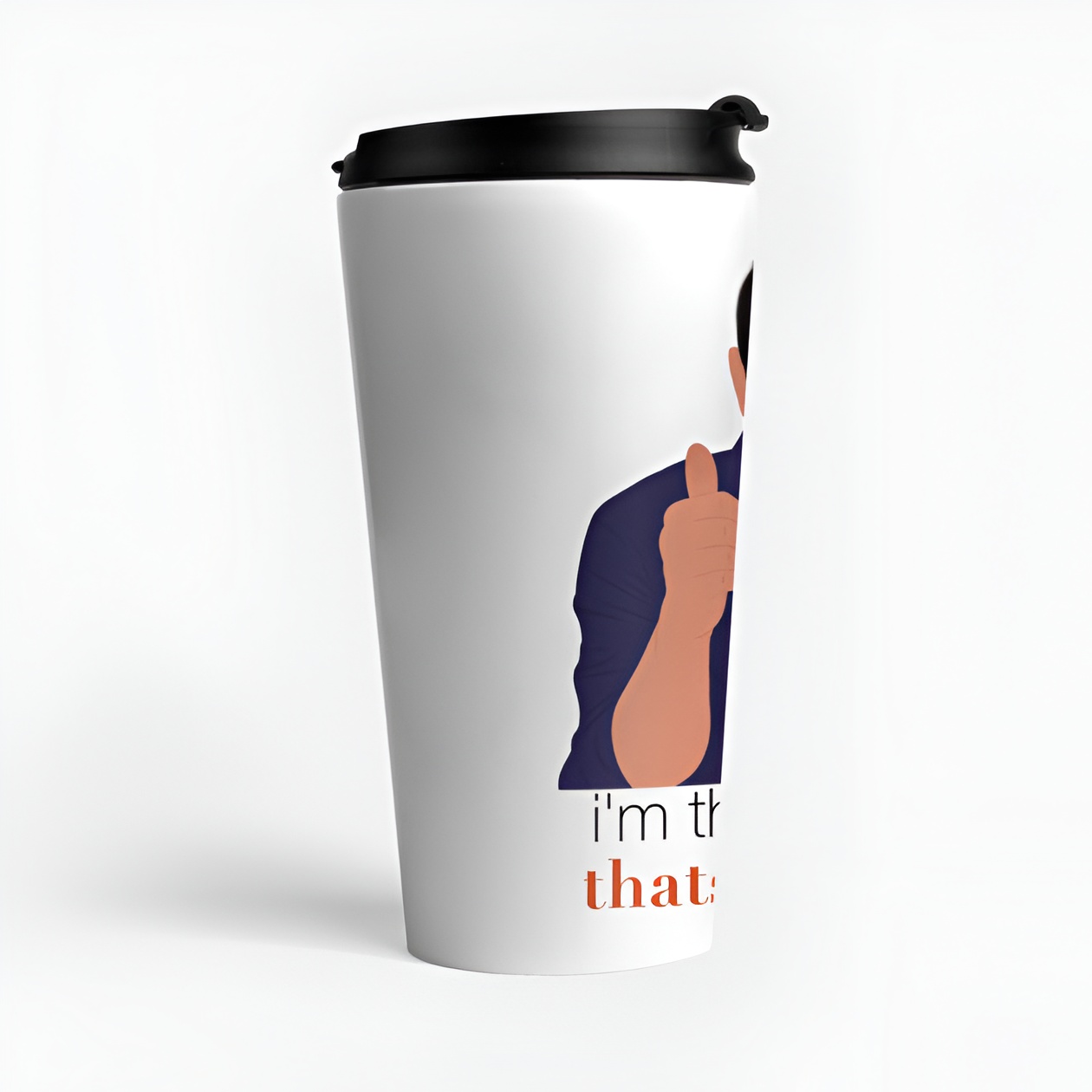 Modern Family Phil I'm the Cool Dad That's My Thang Thumbs Up Mustache Fan Art Mug