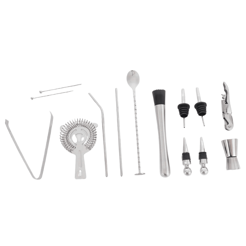 14 Piece Cocktail Shaker Set - Inspire Cups