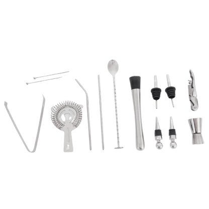 14 Piece Cocktail Shaker Set - Inspire Cups