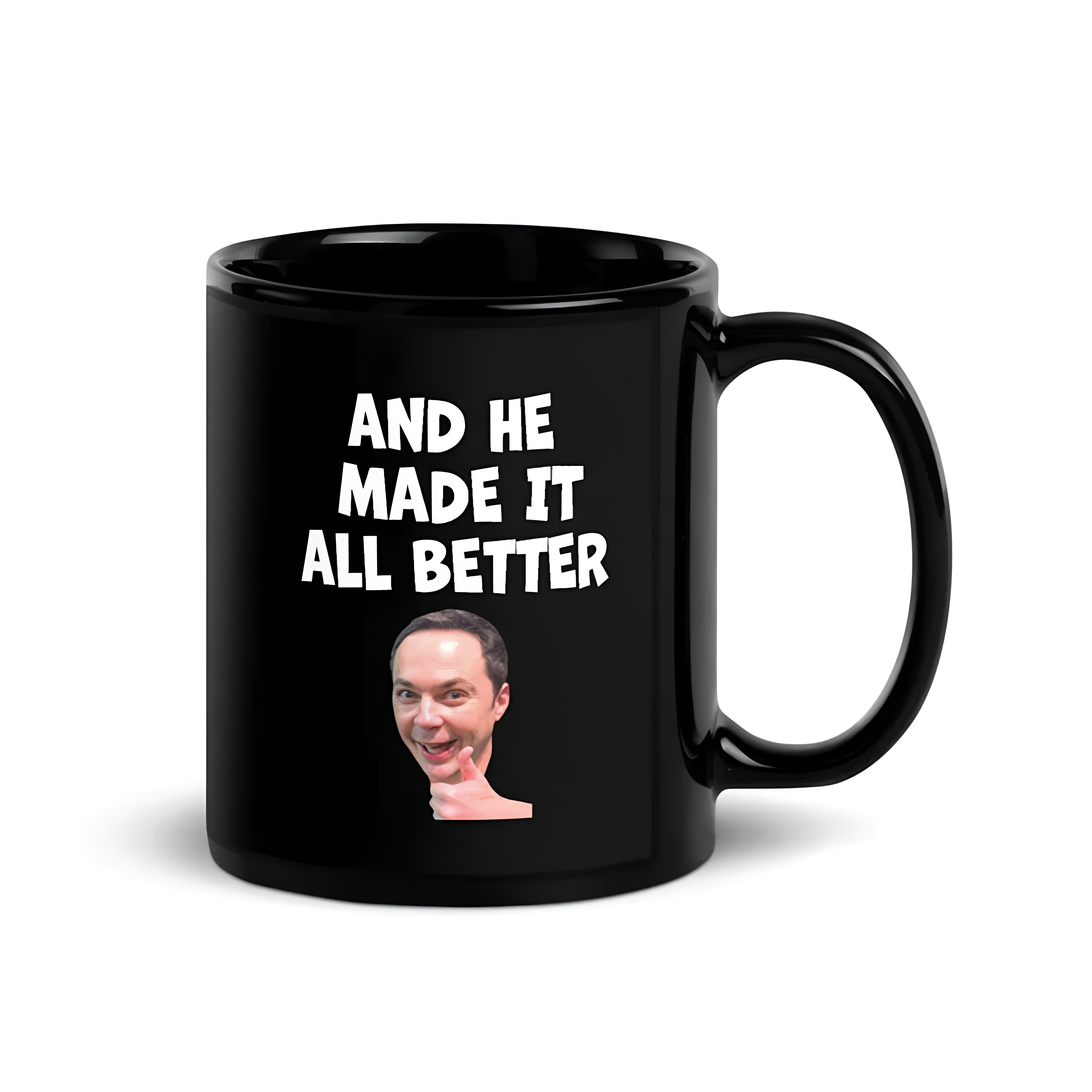 Big Bang Theory Quote Ceramic Mug With Sheldon Cooper Design