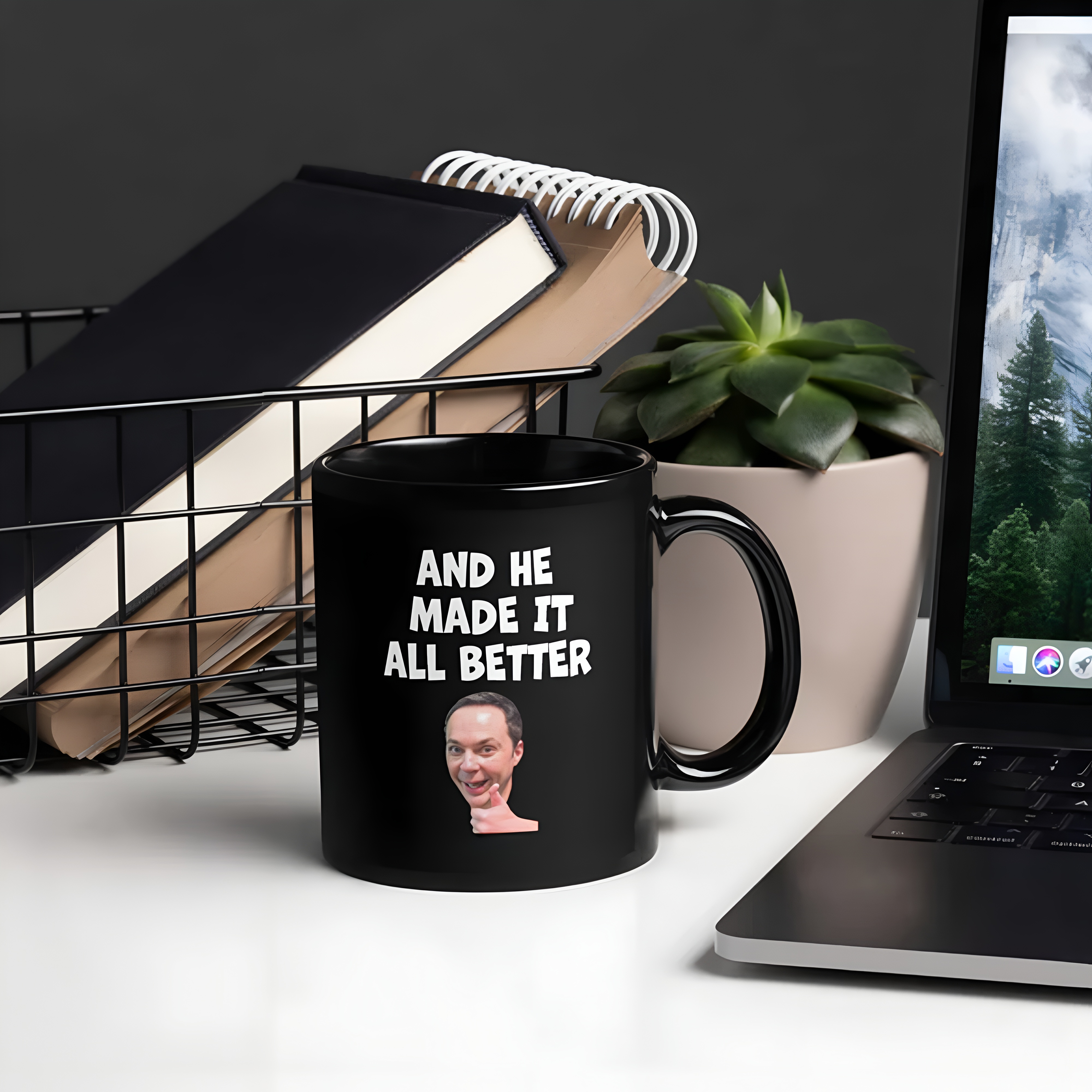 Big Bang Theory Quote Ceramic Mug With Sheldon Cooper Design