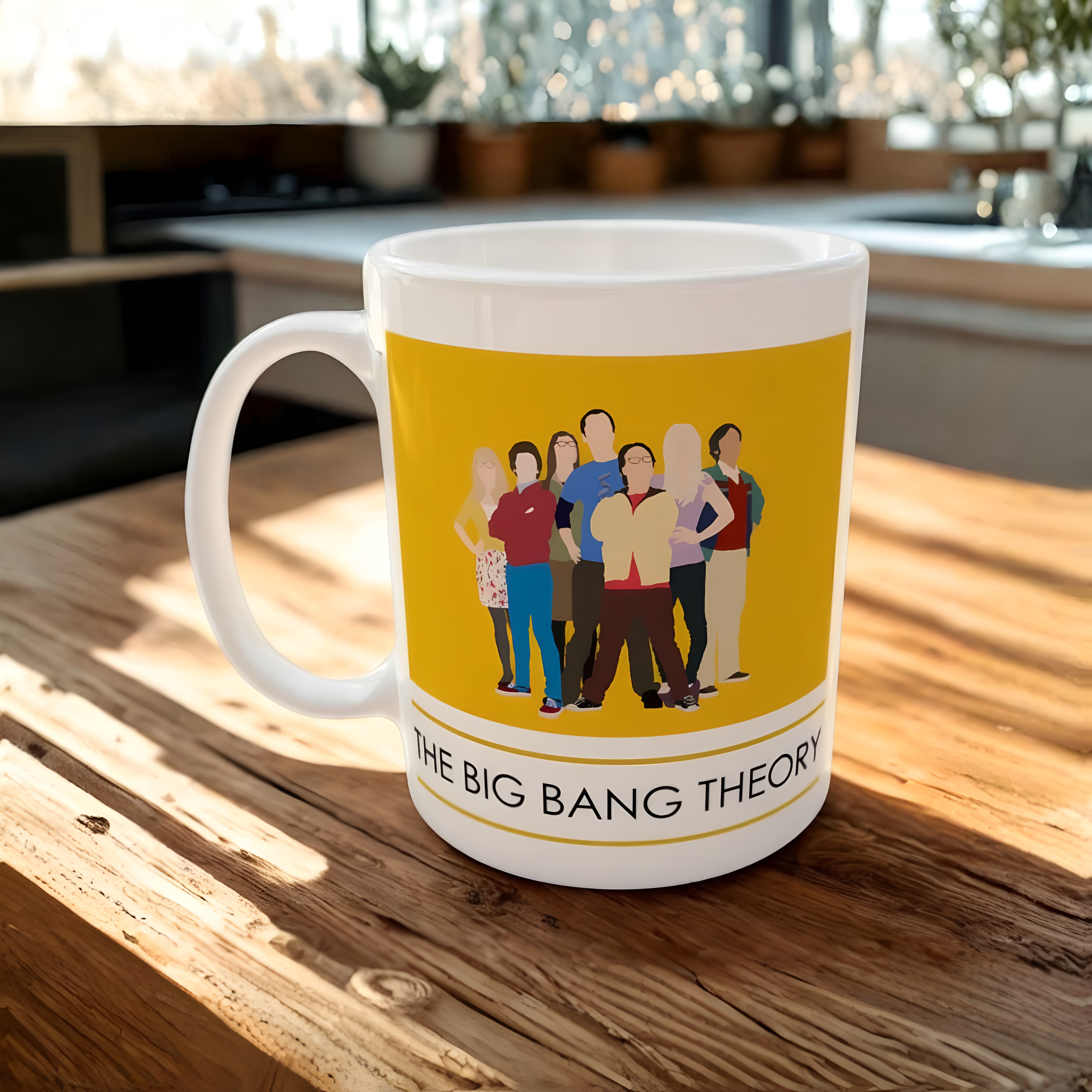 The Big Bang Theory Group Cast Print 11oz Ceramic Coffee Mug