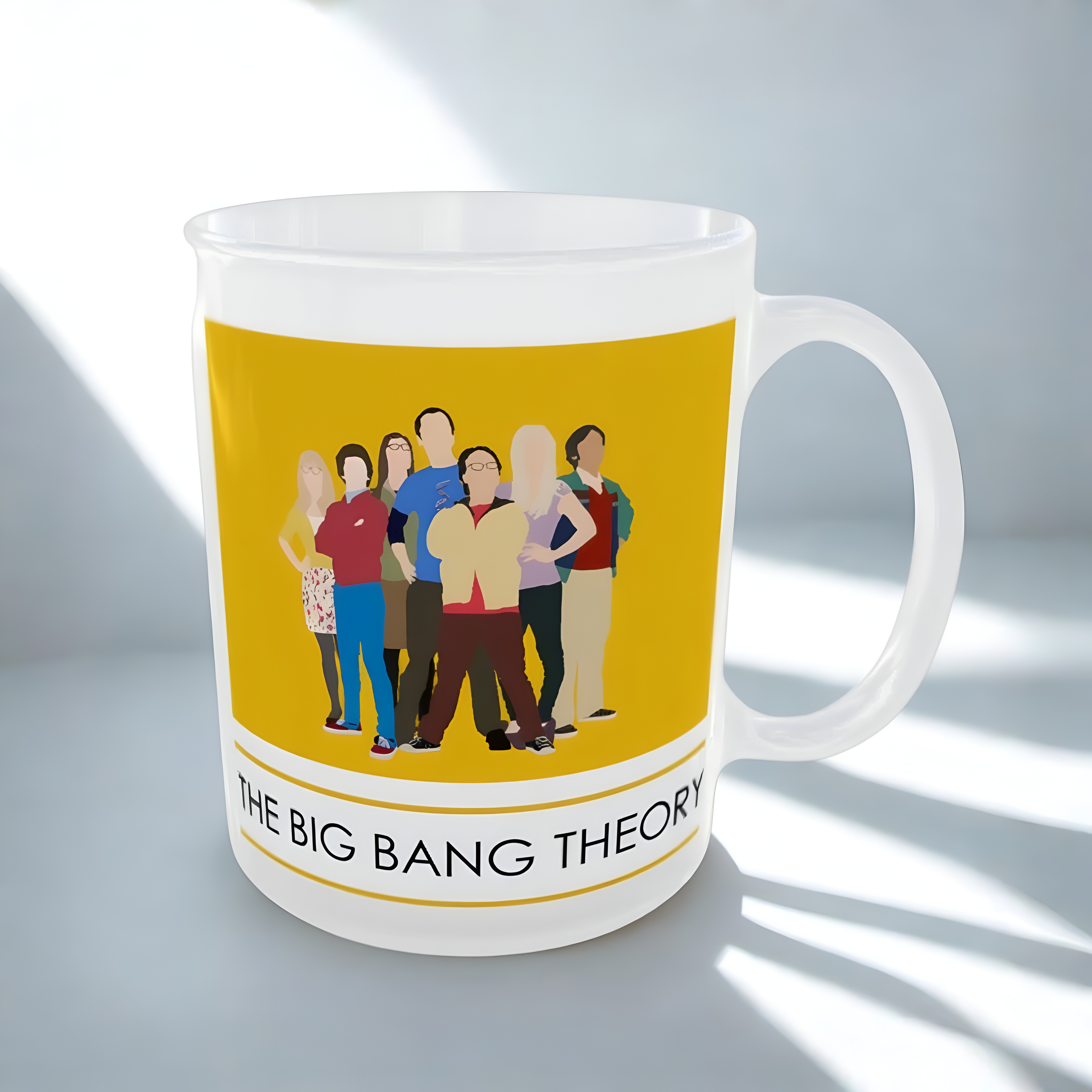 The Big Bang Theory Group Cast Print 11oz Ceramic Coffee Mug