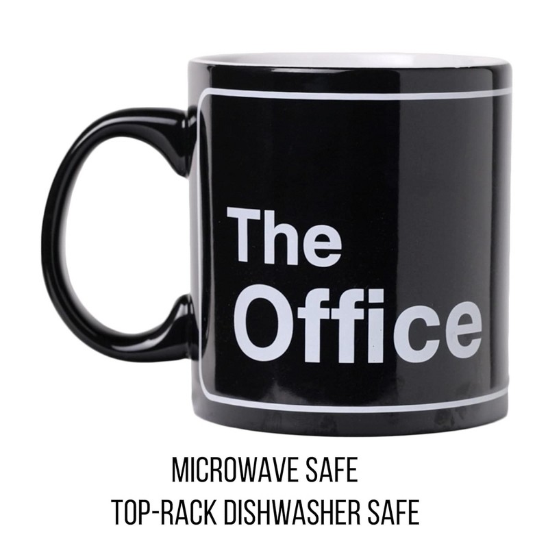 Silver Buffalo The Office Title Sign 20oz Ceramic Mug, 2 of 8