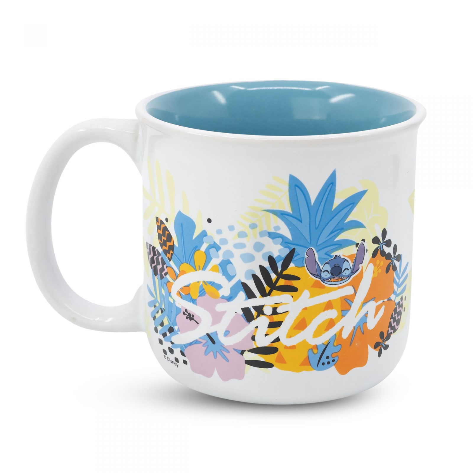 Lilo And Stitch Palm Theme Printed Ceramic Coffee Mug