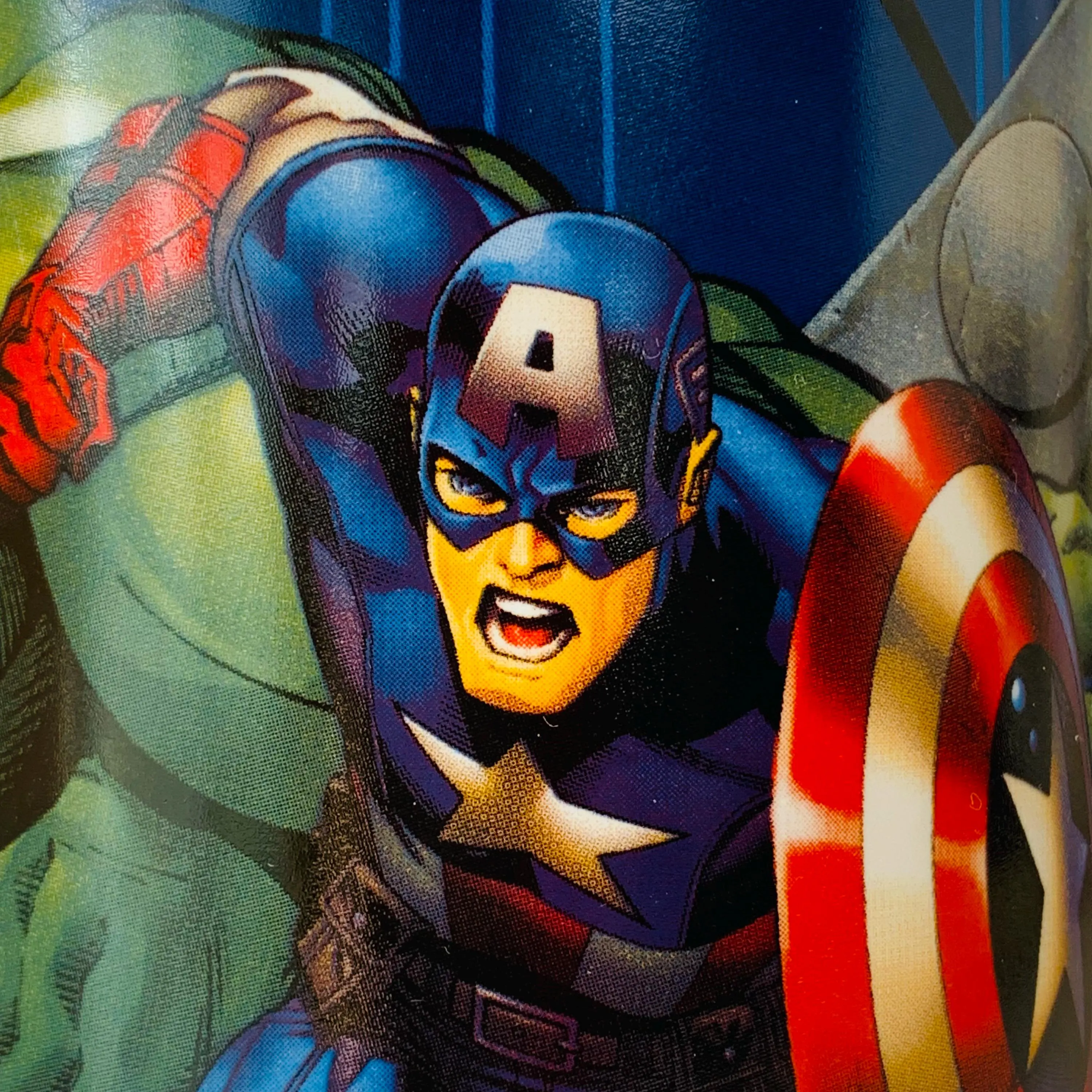 Captain America And Hulk Comic Ceramic Mug