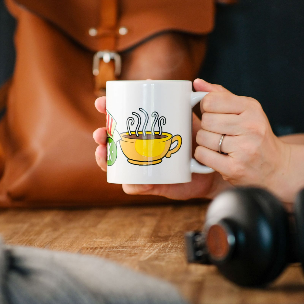 Friends TV Show Icons Ceramic Mug