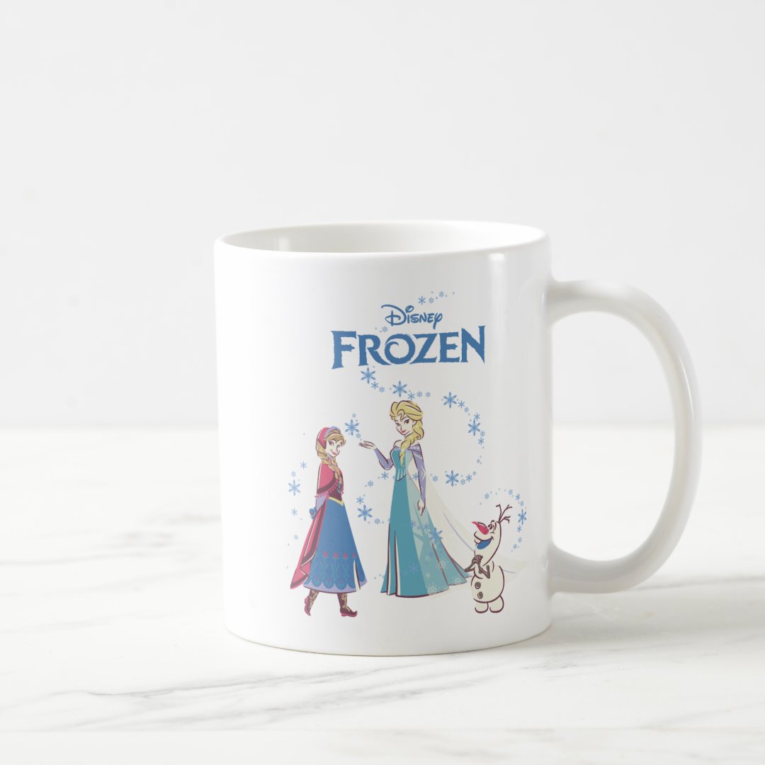 Frozen Elsa Anna Olaf Mug Ceramic Coffee and Tea Cup