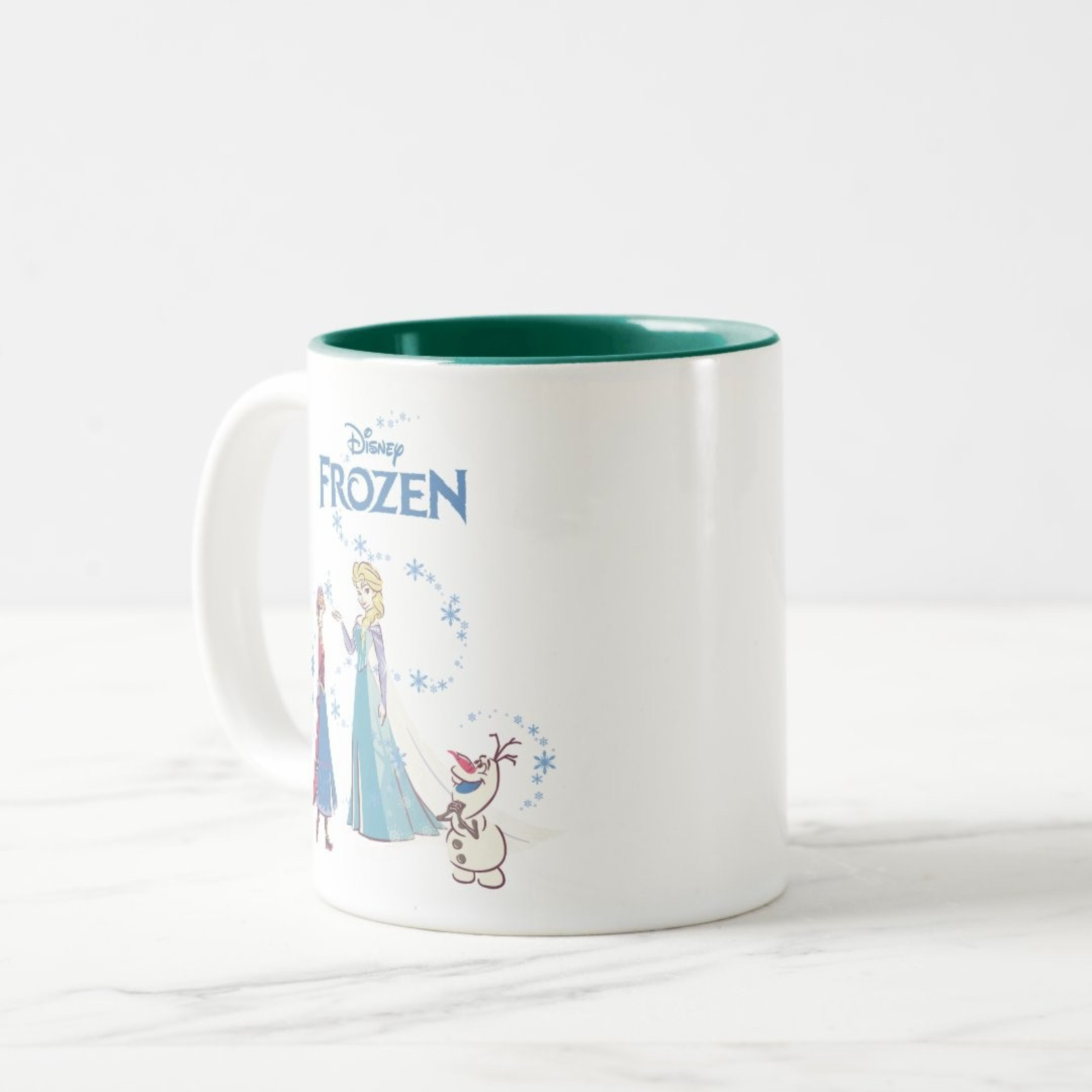 Frozen Sisters Snowman Duo Toned Mug