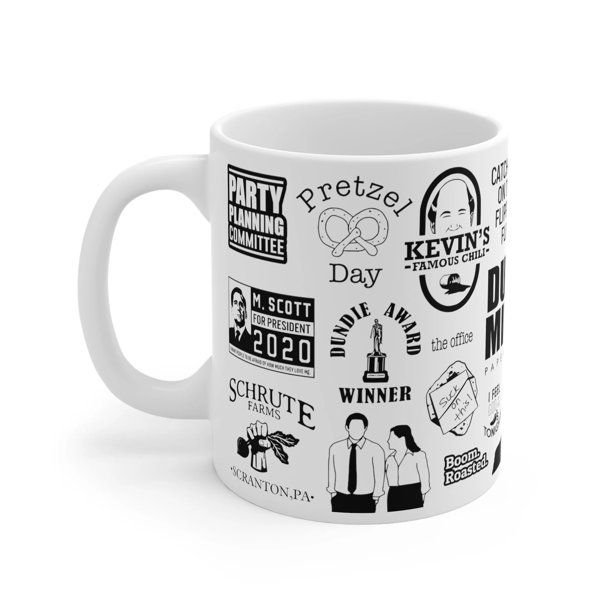 The Office Dunder Mifflin Quote Ceramic Mug