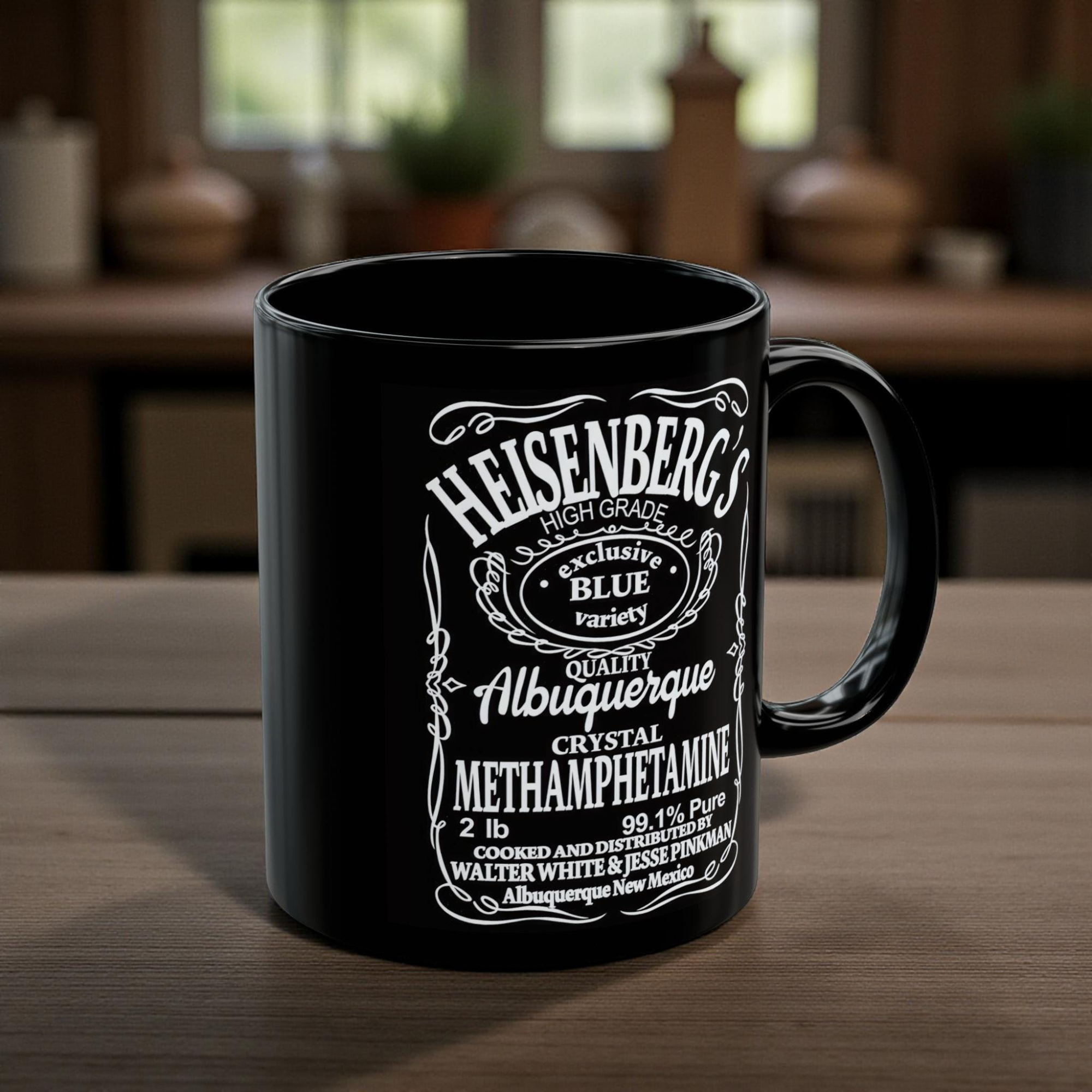 Heisenberg Walter White Whiskey Style Mug