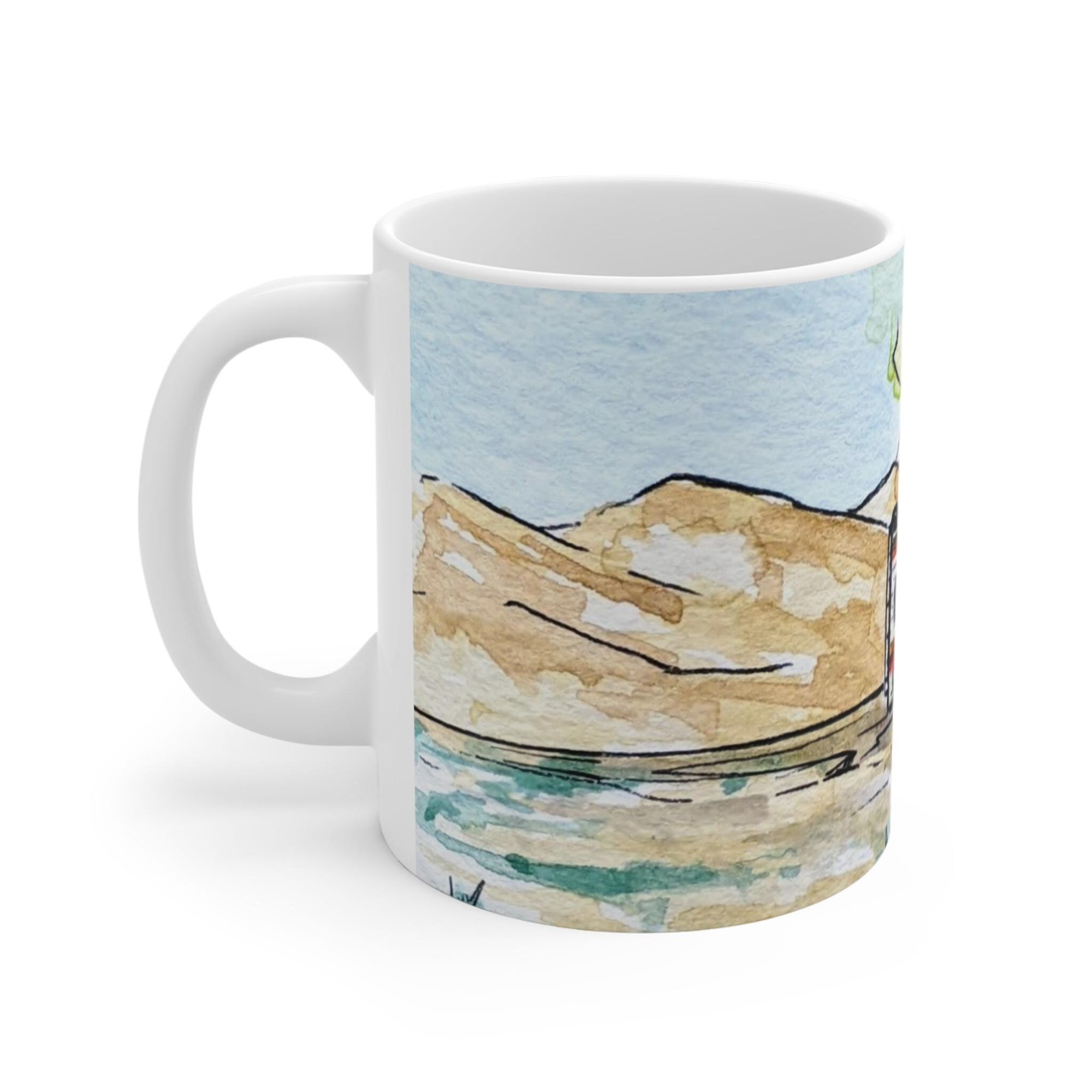 Breaking Bad Walter White Rv Painted Watercolor Artwork Mug