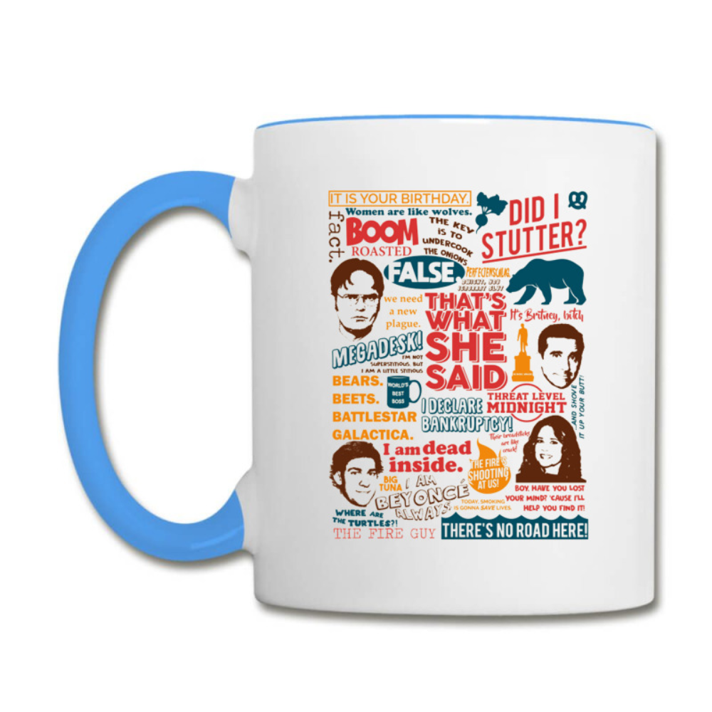 The Office Quotes Character Ceramic Mug