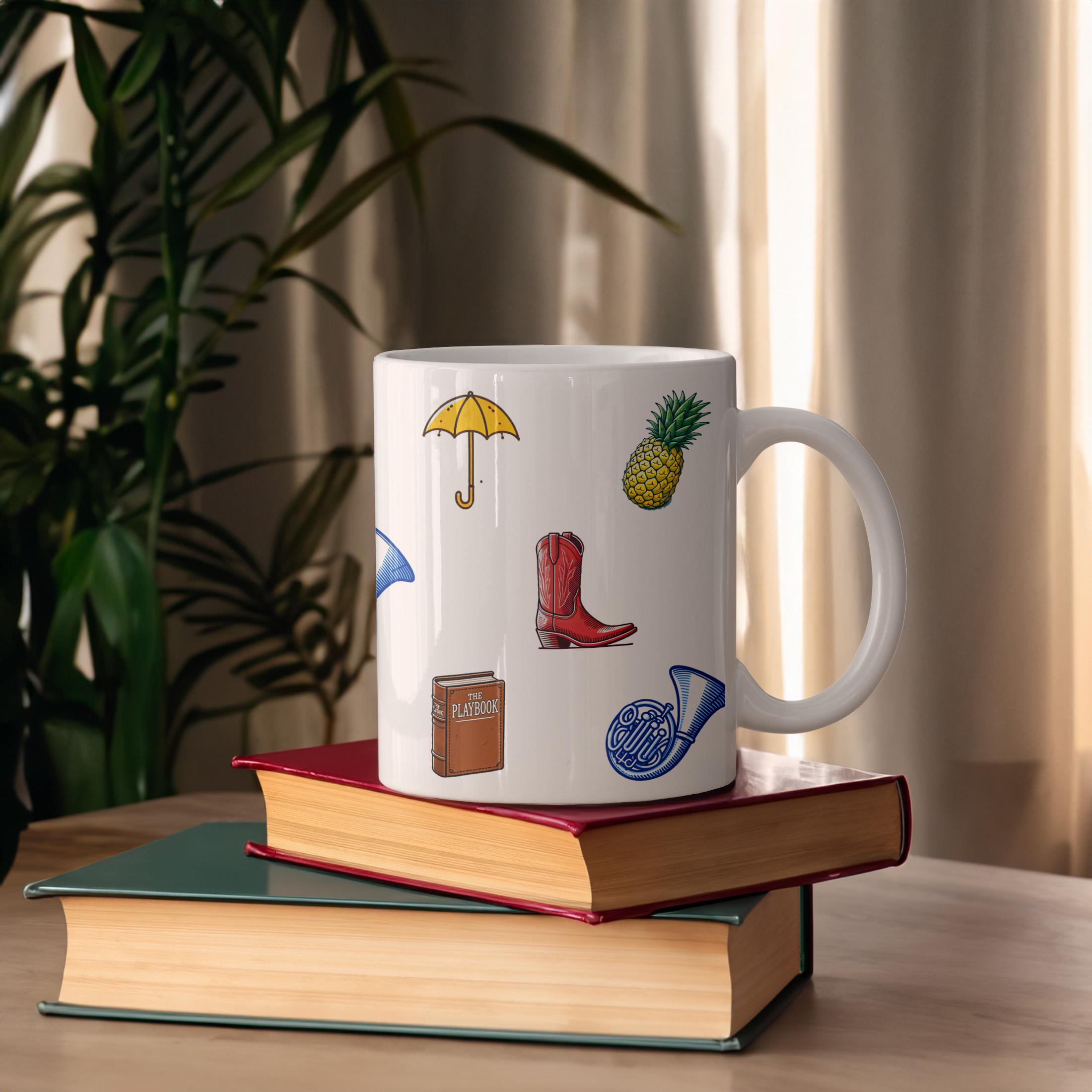 How I Met Your Mother Patterned Coffee Mug