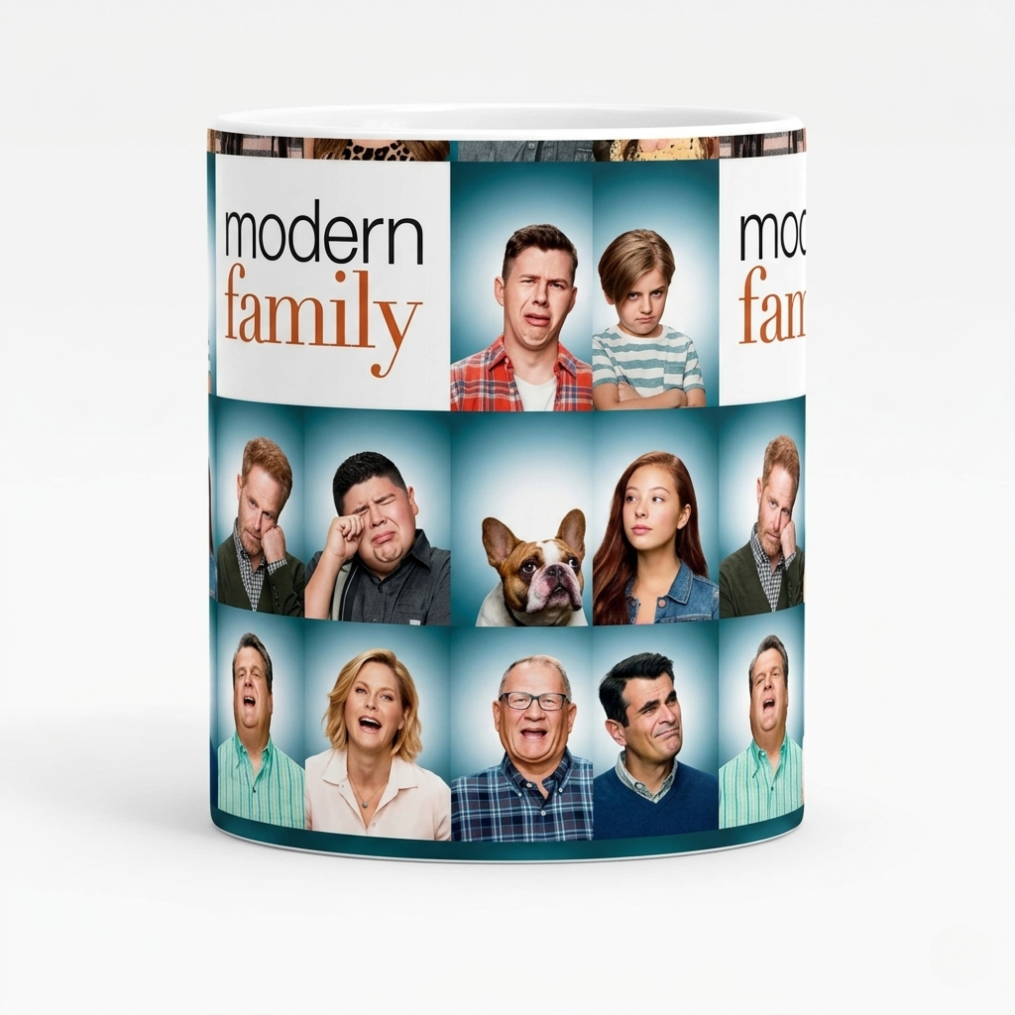  claire dunphy halei dunphy phil dunphy haley dunphy claire dunphy cameron tucker gloria pritchett tv show series sitcom Coffee Mug