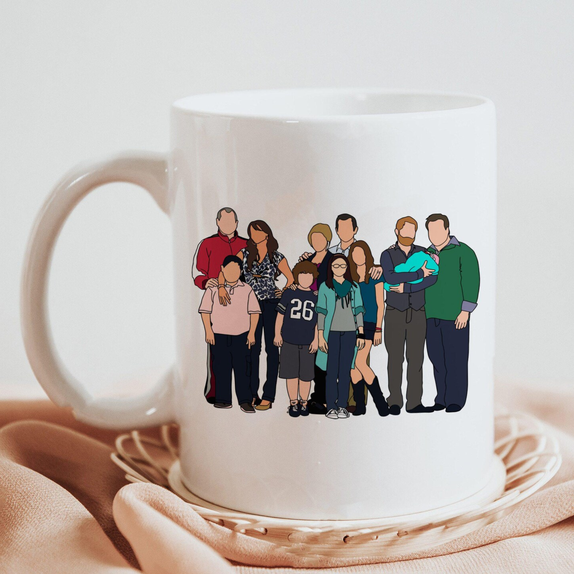 Modern Family TV Show Ceramic Coffee Mug