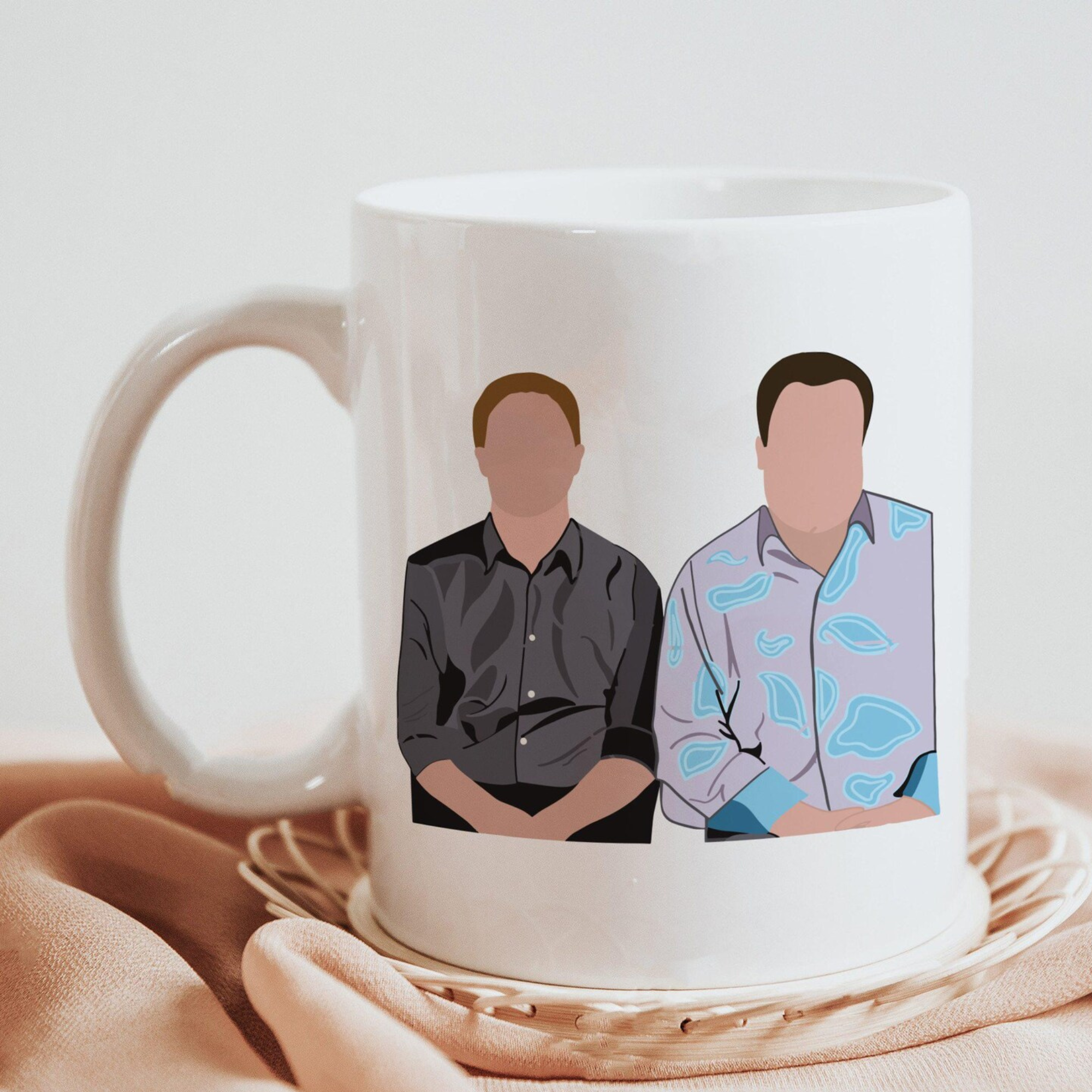Modern Family Cam & Mitch Ceramic Coffee Mug - TV Show Gift