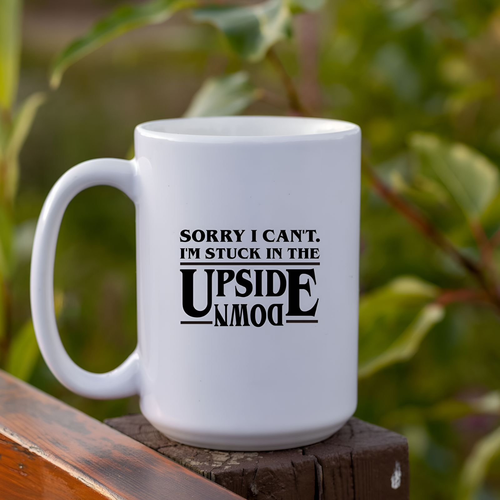 Stuck in the Upside Down Mug
