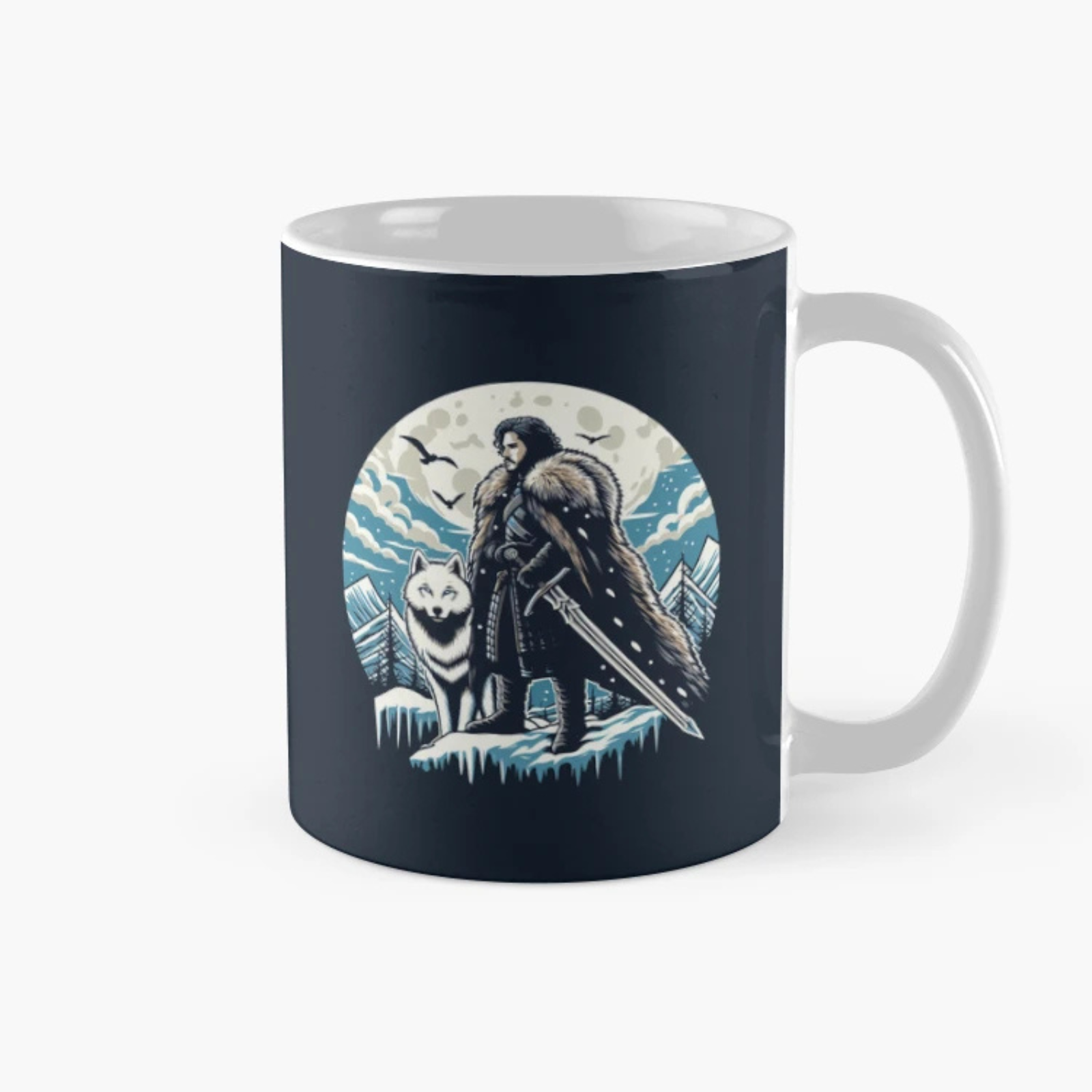Jon Snow Game of Thrones Coffee Mug