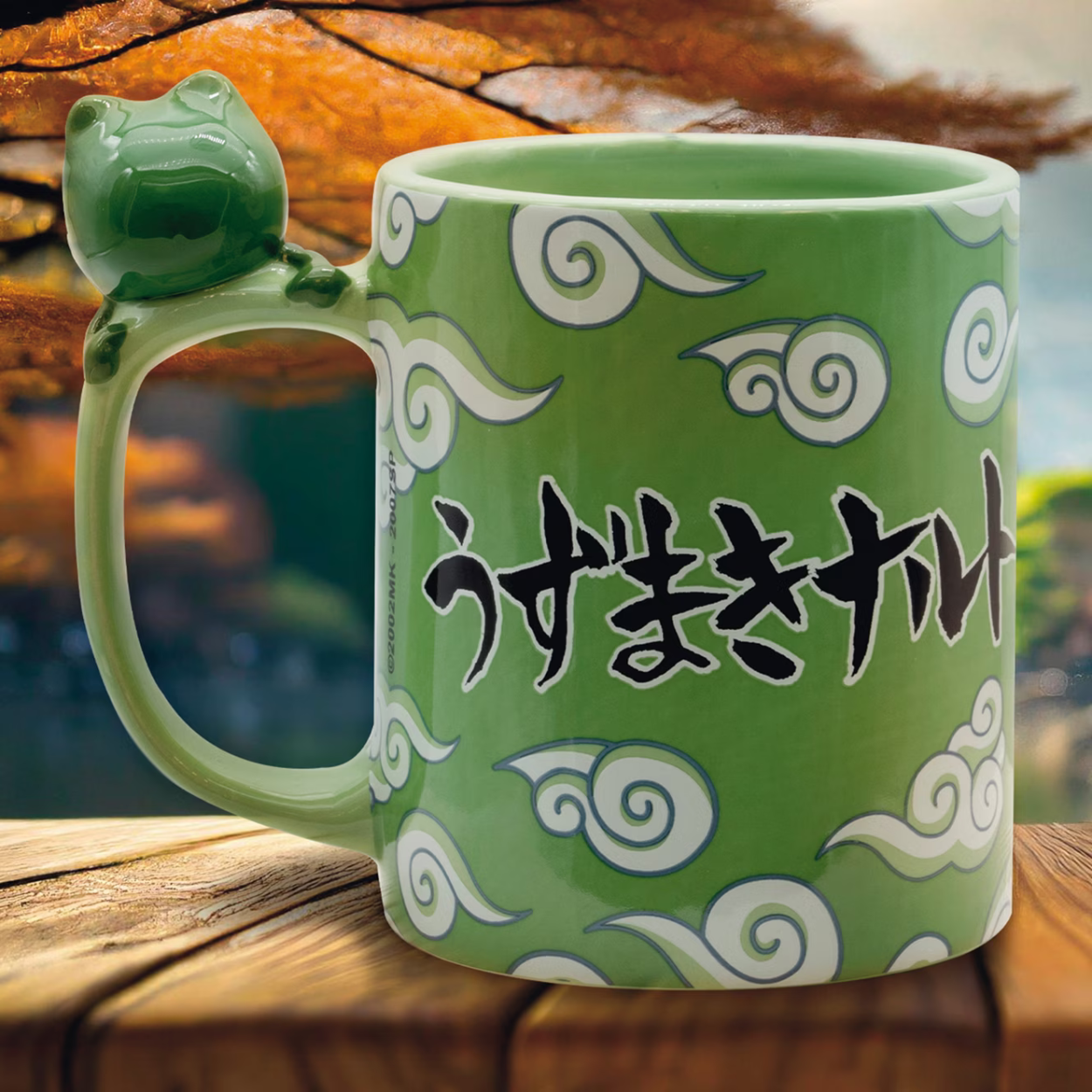 Naruto Shippuden Naruto and Gama Chan Mug with 3D Handle