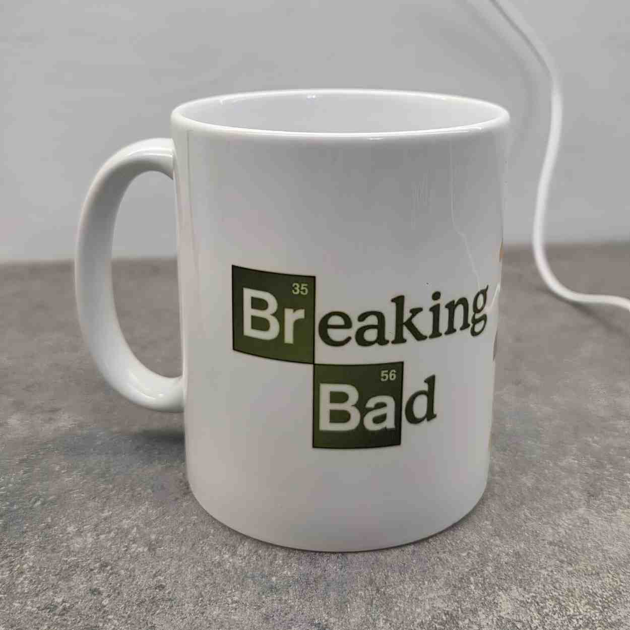 Heisenberg Simple Silhouette Design Printed Mug